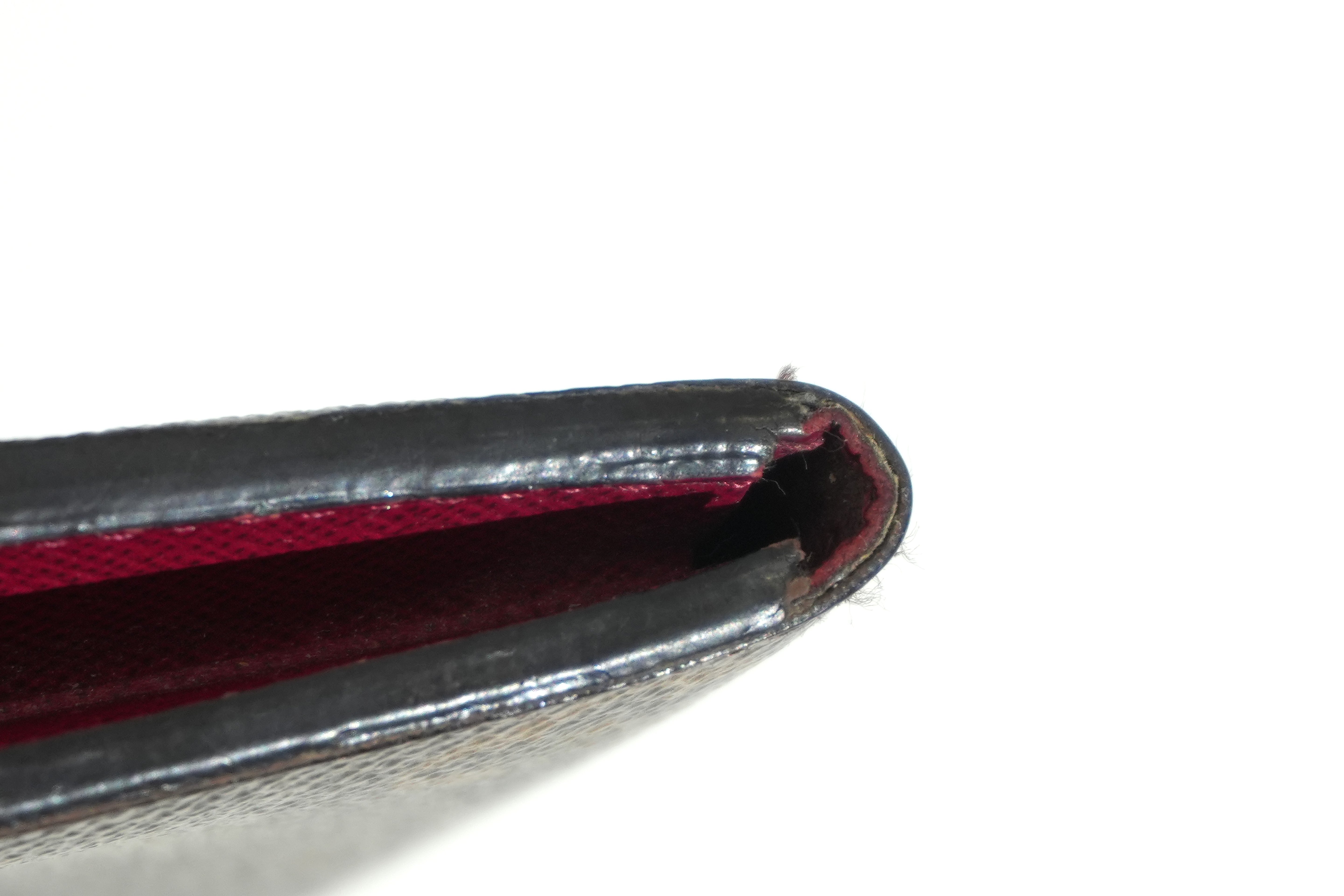 Pre-owned Louis Vuitton Monogram Emily Wallet Pink