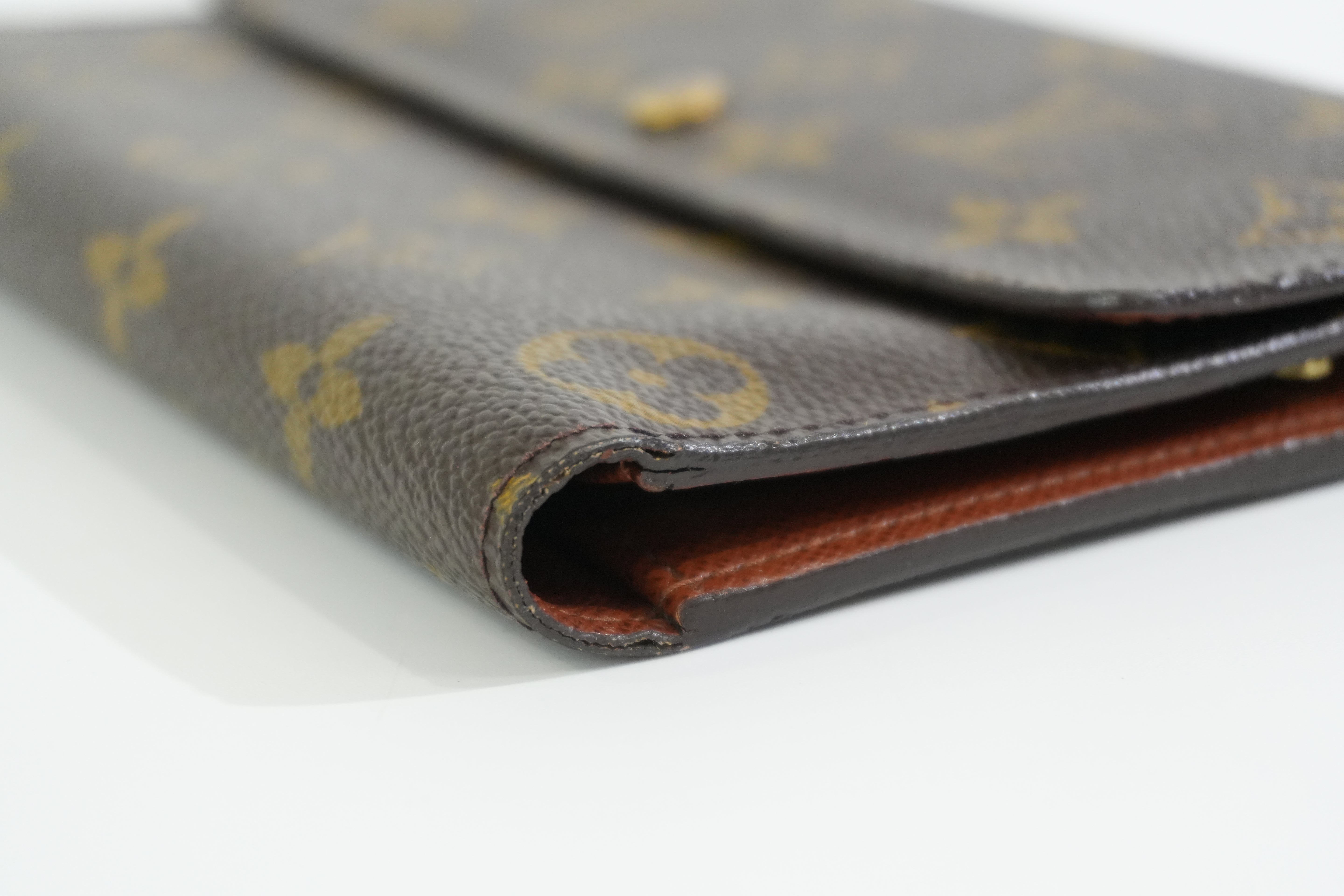 Pre-owned Louis Vuitton Monogram Trifold Long Wallet