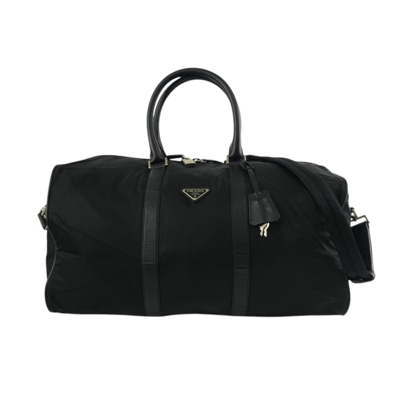 Prada Boston Bag Black Used