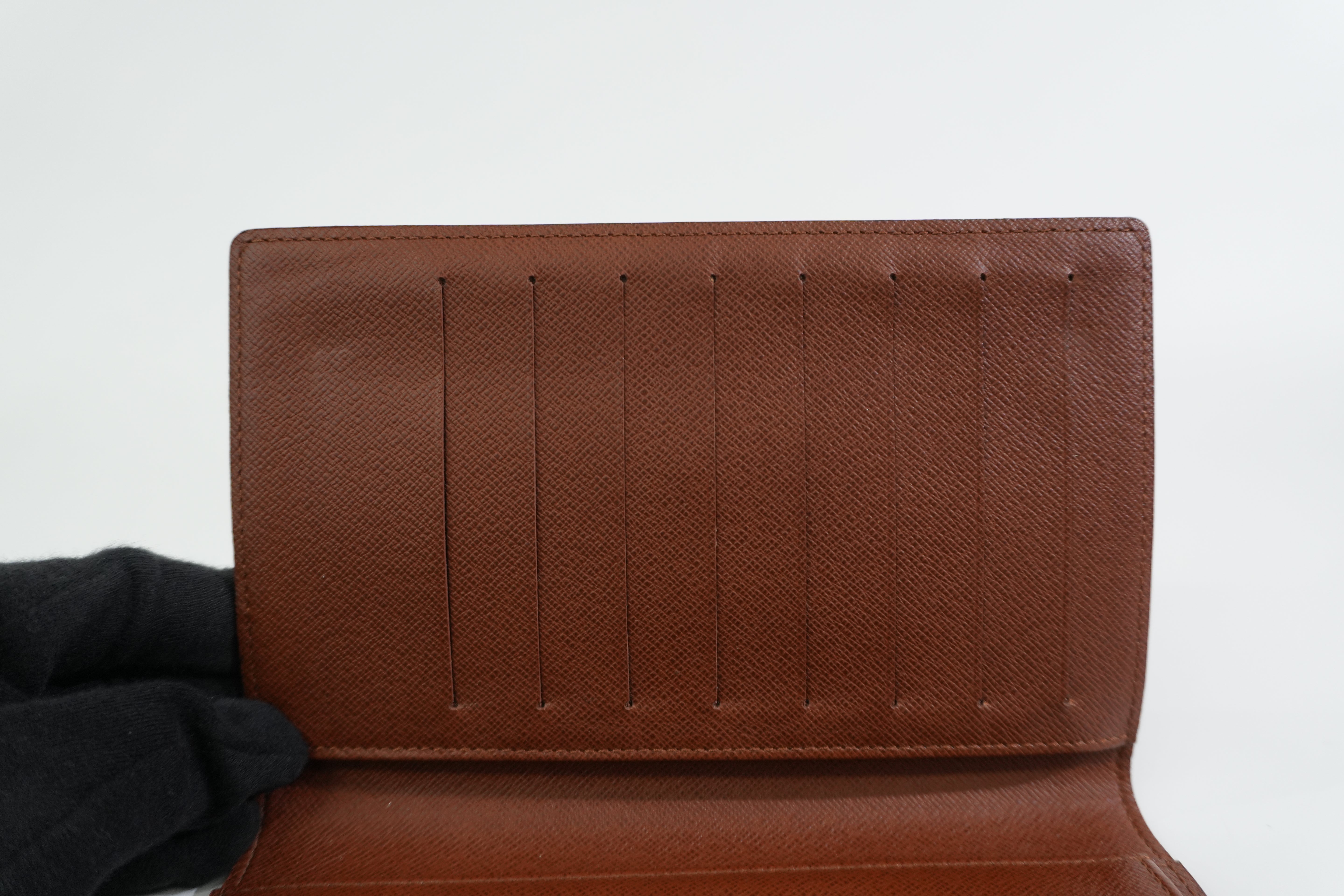 Pre-owned Louis Vuitton Monogram Trifold Long Wallet