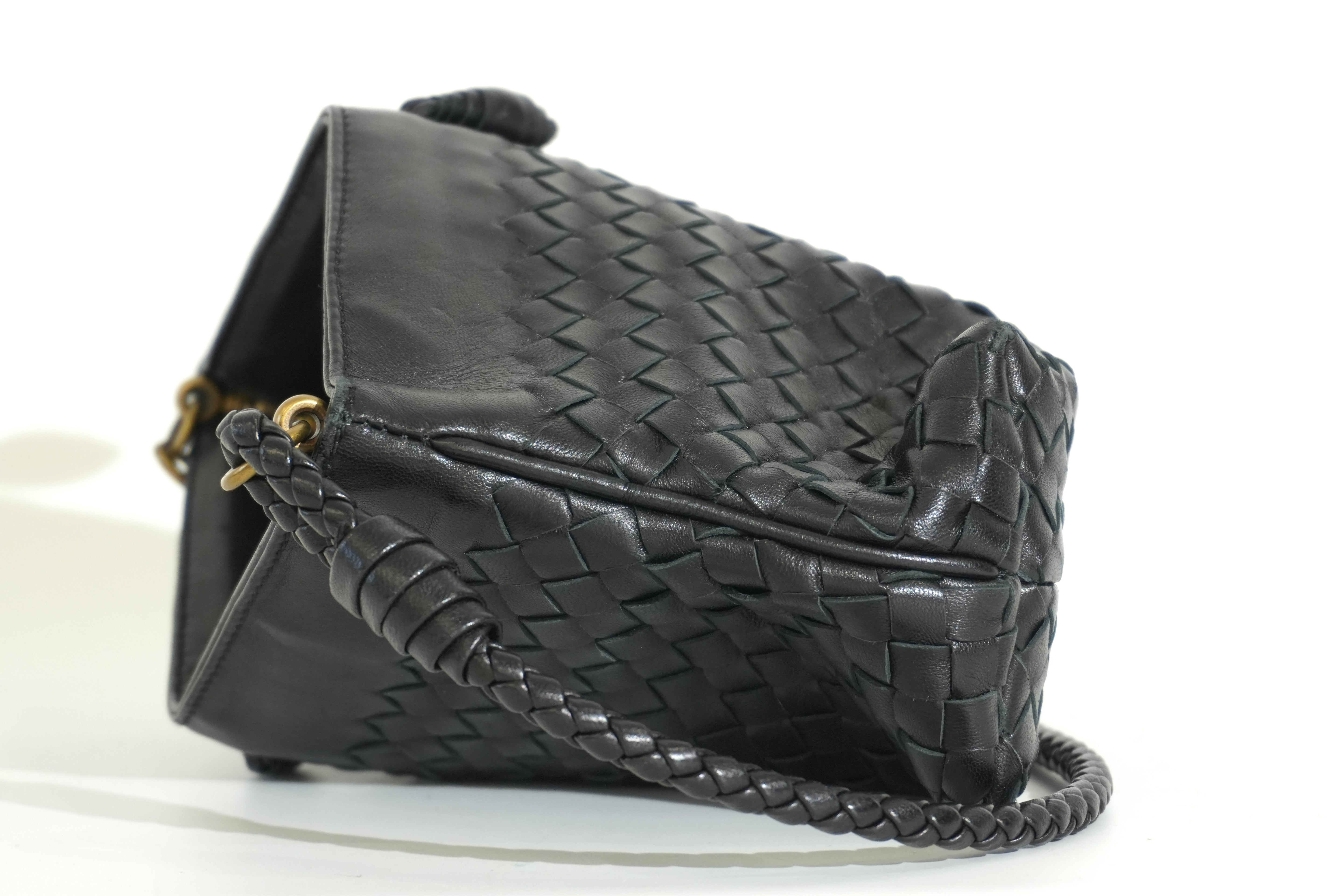 Pre-owned Bottega Clutch Bag Black