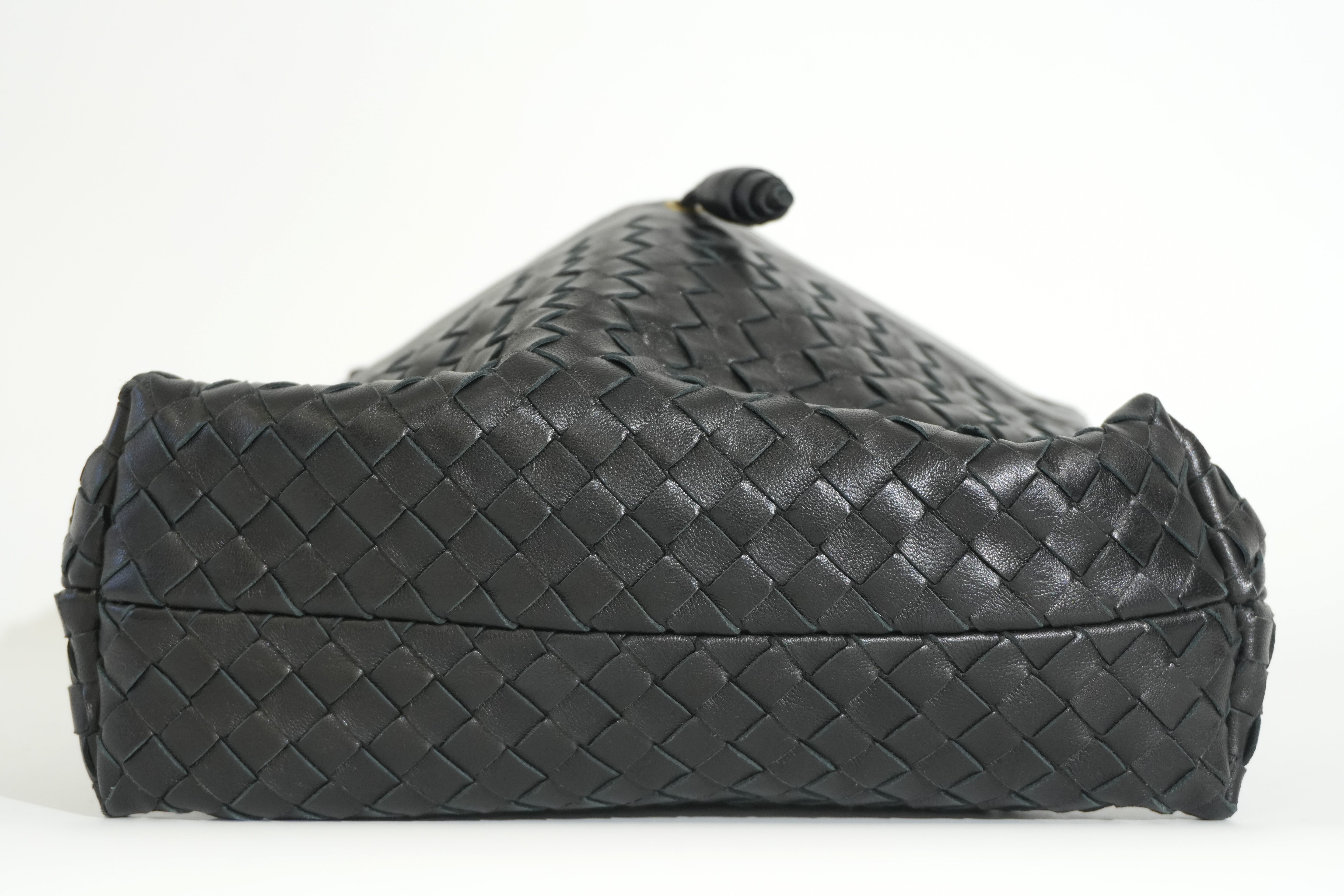 Pre-owned Bottega Clutch Bag Black