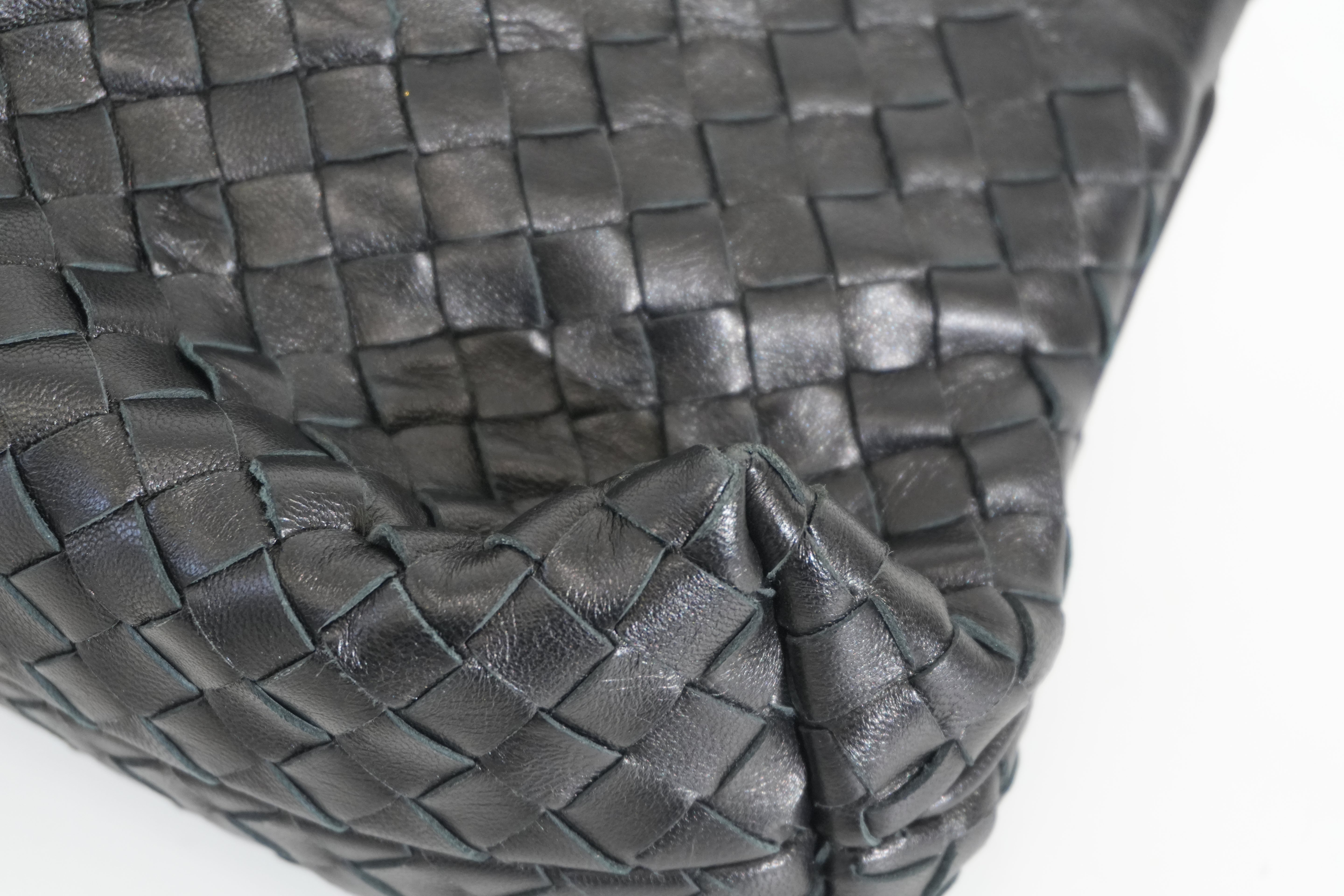 Pre-owned Bottega Clutch Bag Black