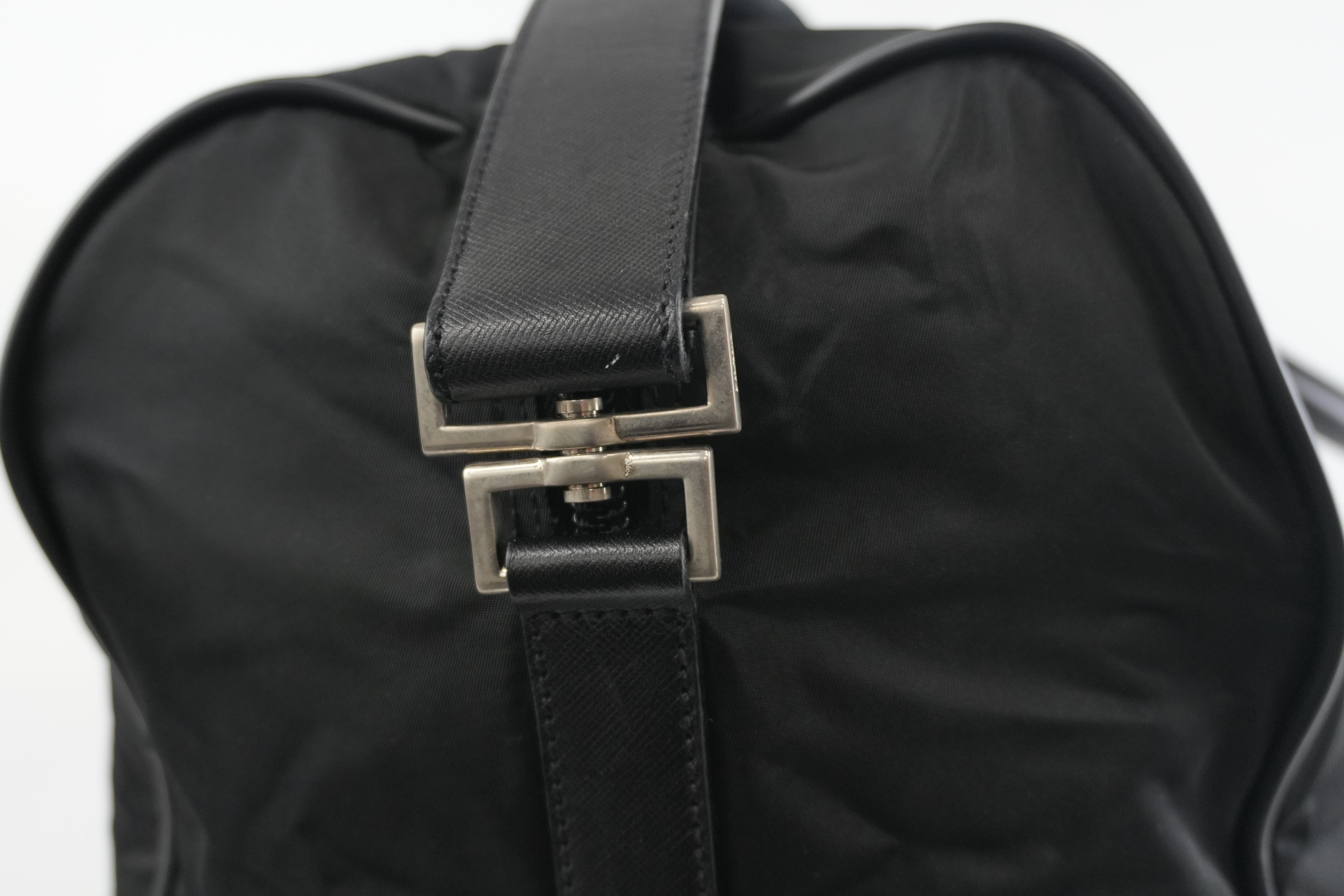 Prada Boston Bag Black Used