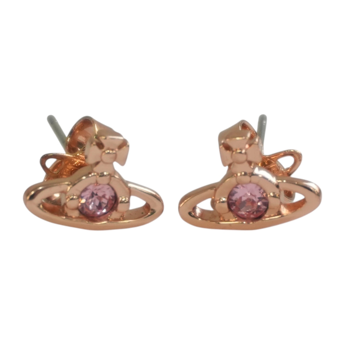 Pre-Owned Vivienne Westwood Small Earrings Rose Gold