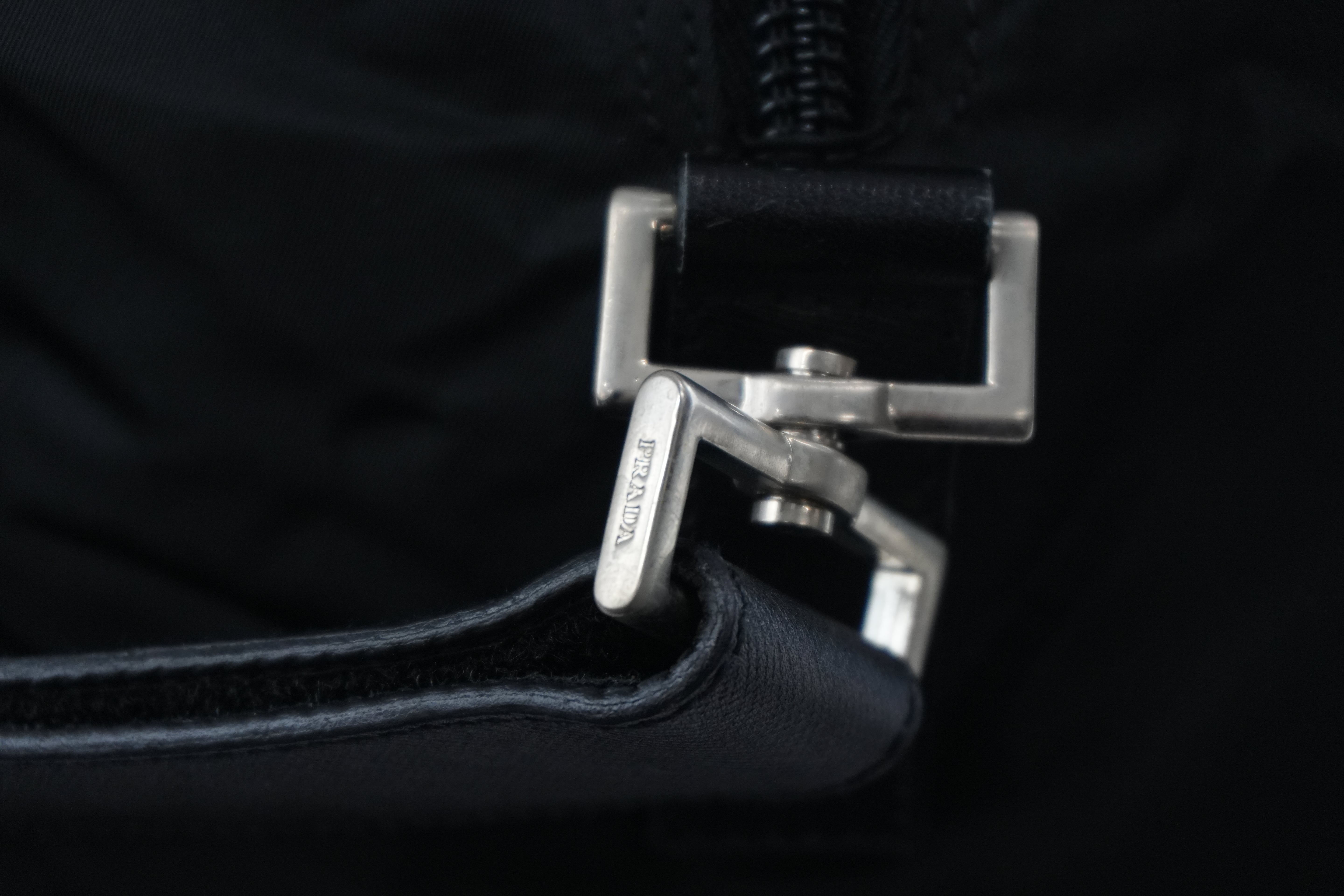 Prada Boston Bag Black Used