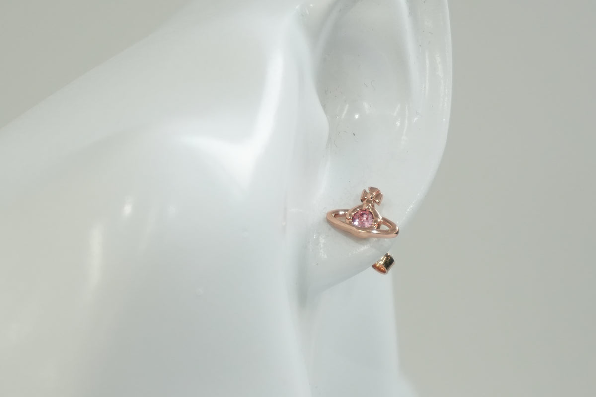 Pre-Owned Vivienne Westwood Small Earrings Rose Gold