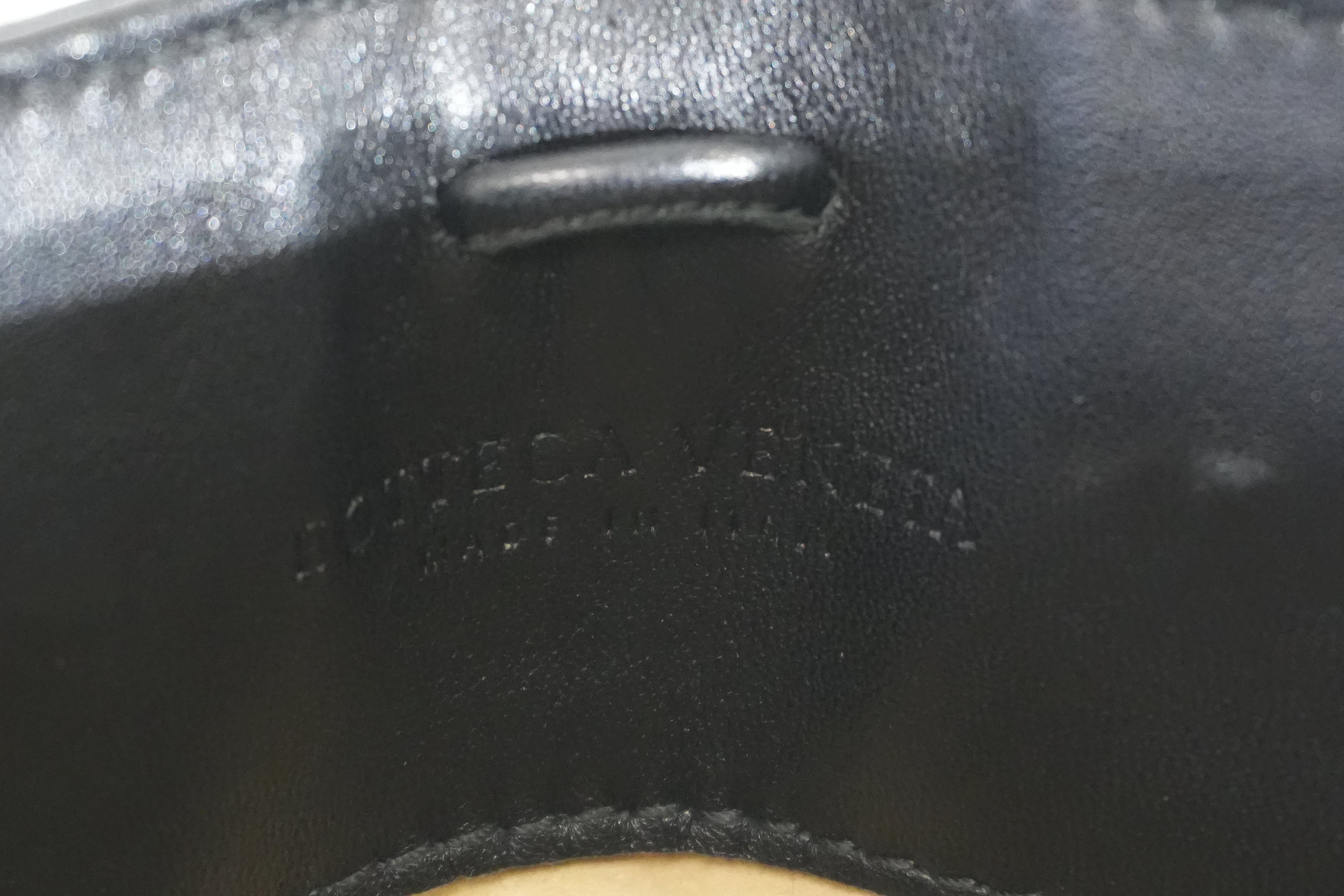 Pre-owned Bottega Clutch Bag Black