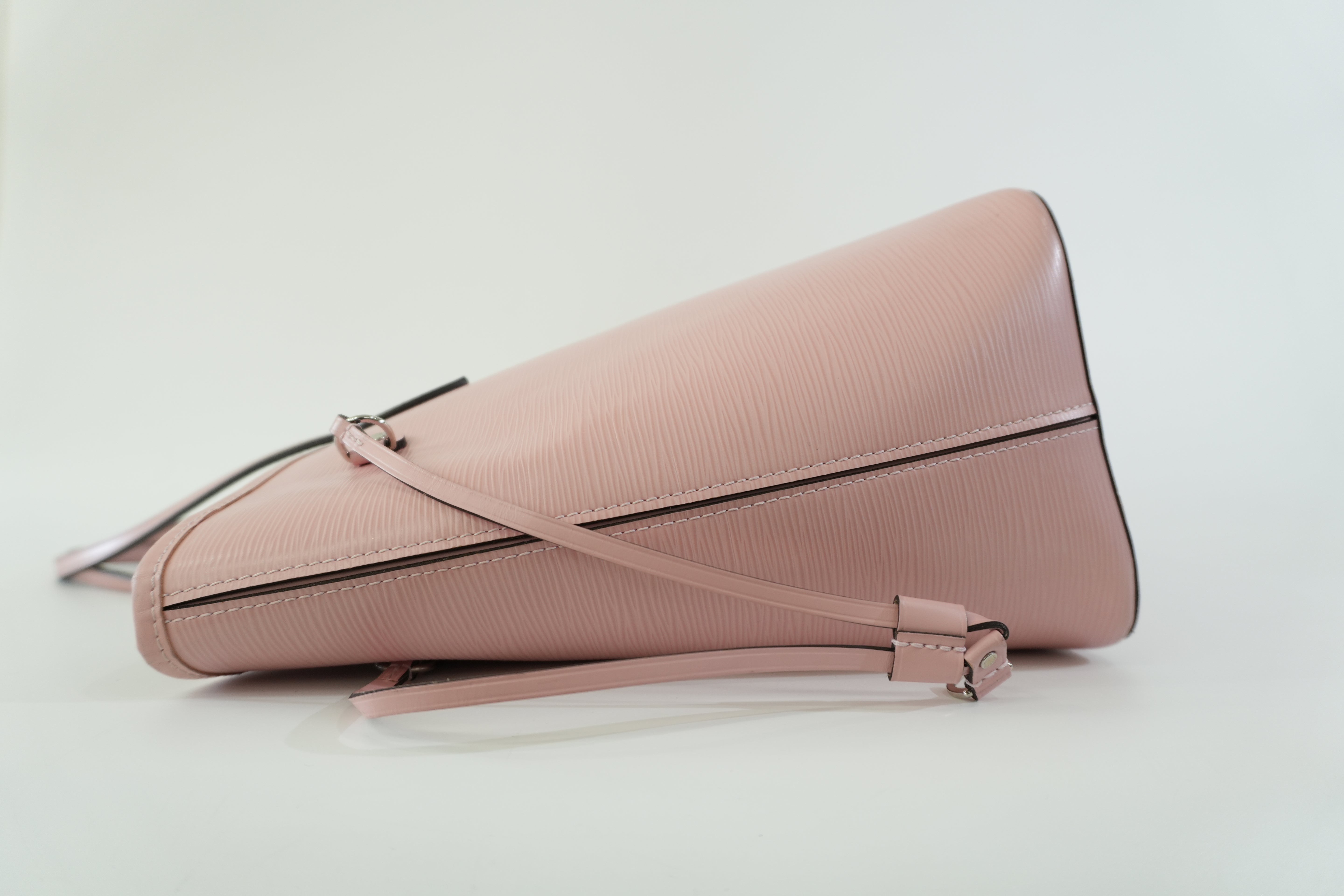 Pre-owned Louis Vuitton Epi Leather Neverfull MM Tote Bag Pink