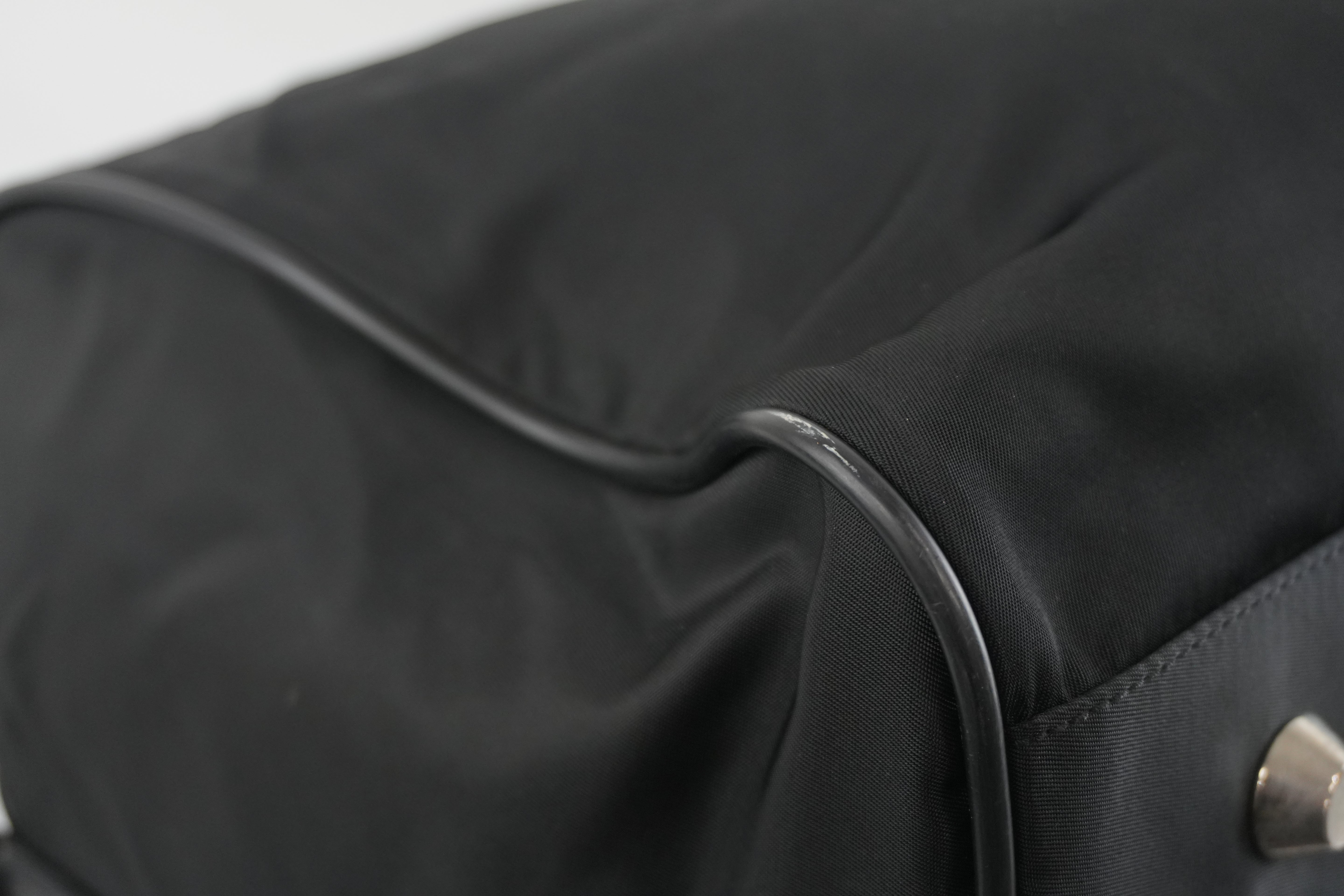 Prada Boston Bag Black Used