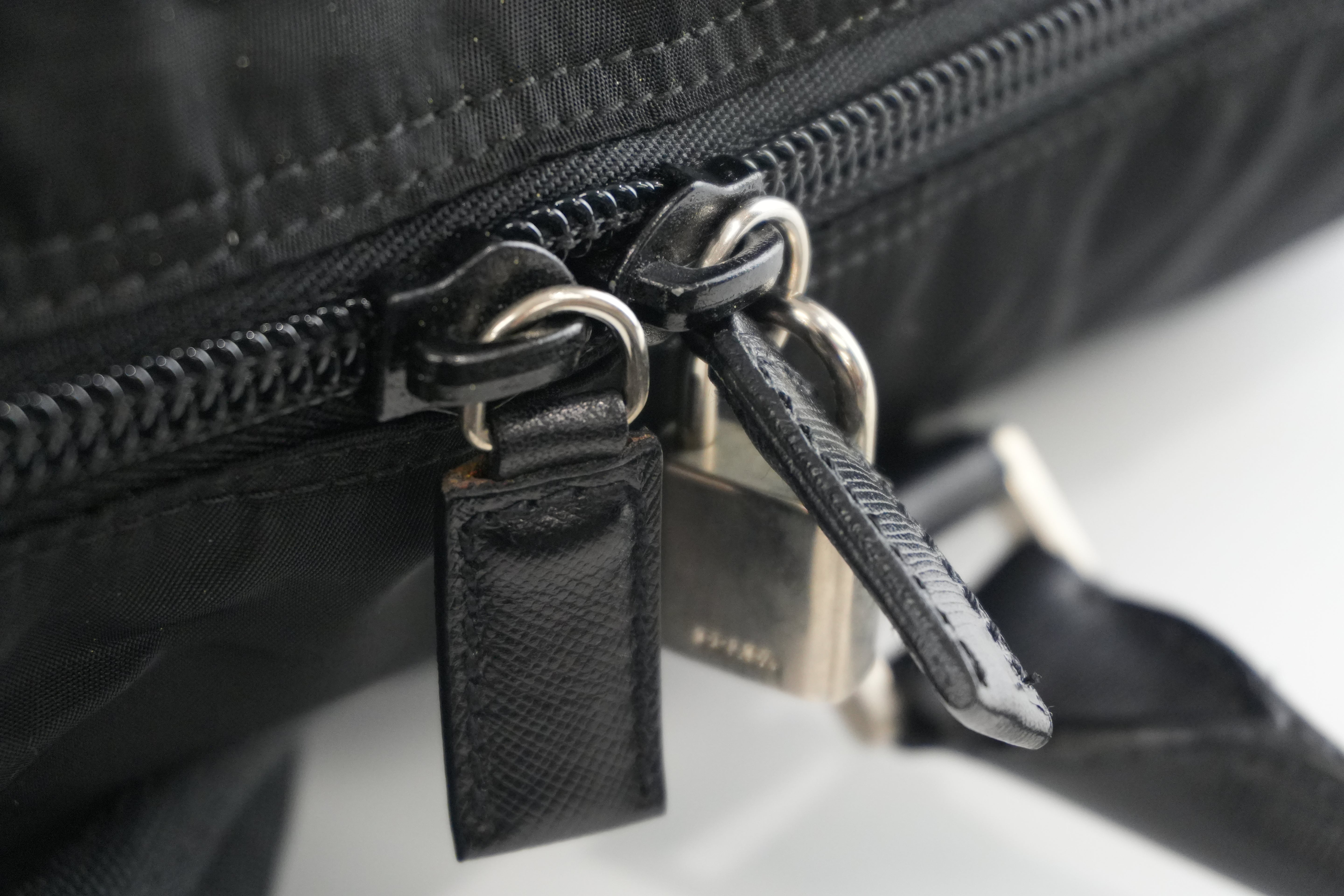 Prada Boston Bag Black Used