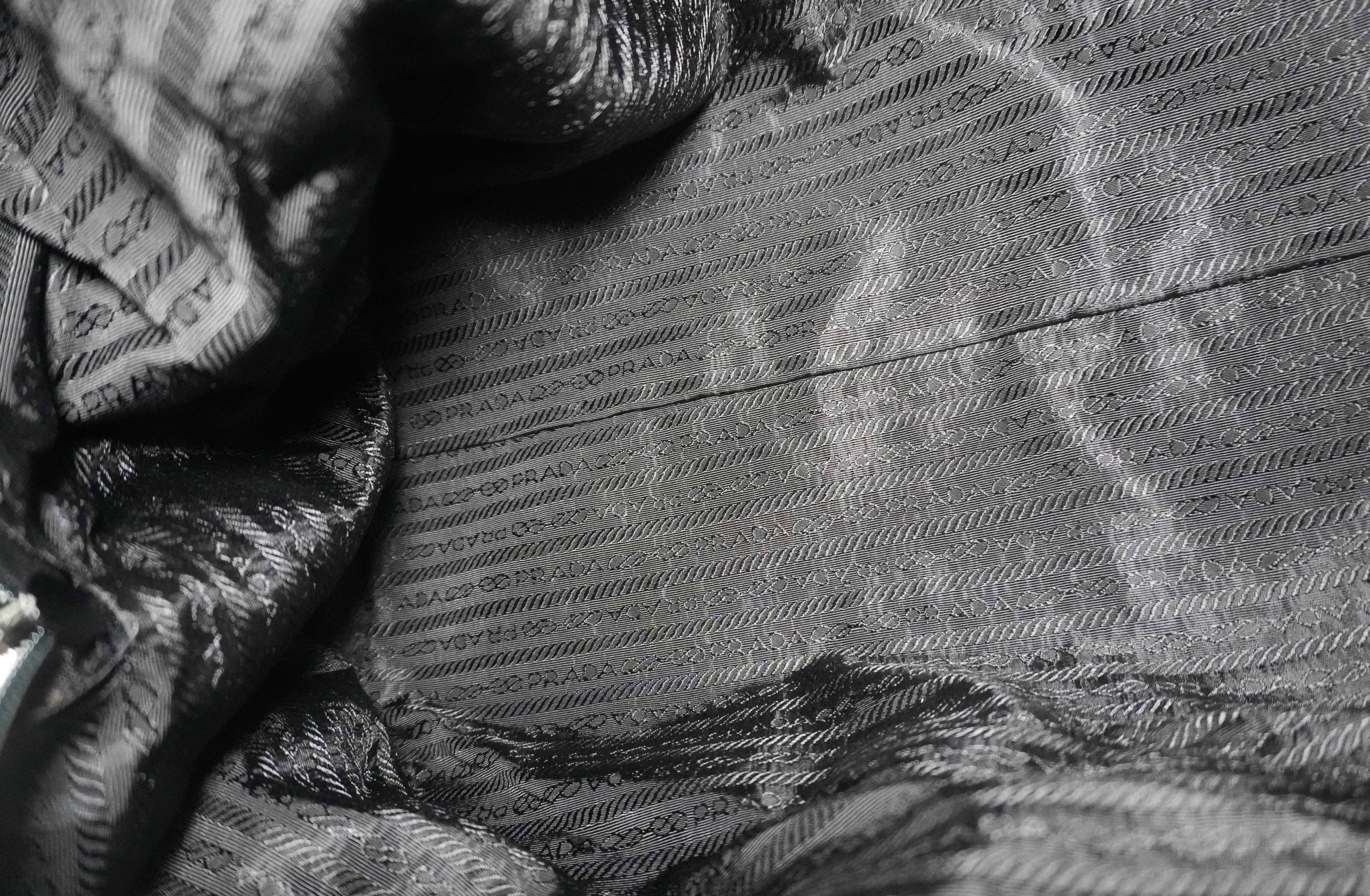 Prada Boston Bag Black Used