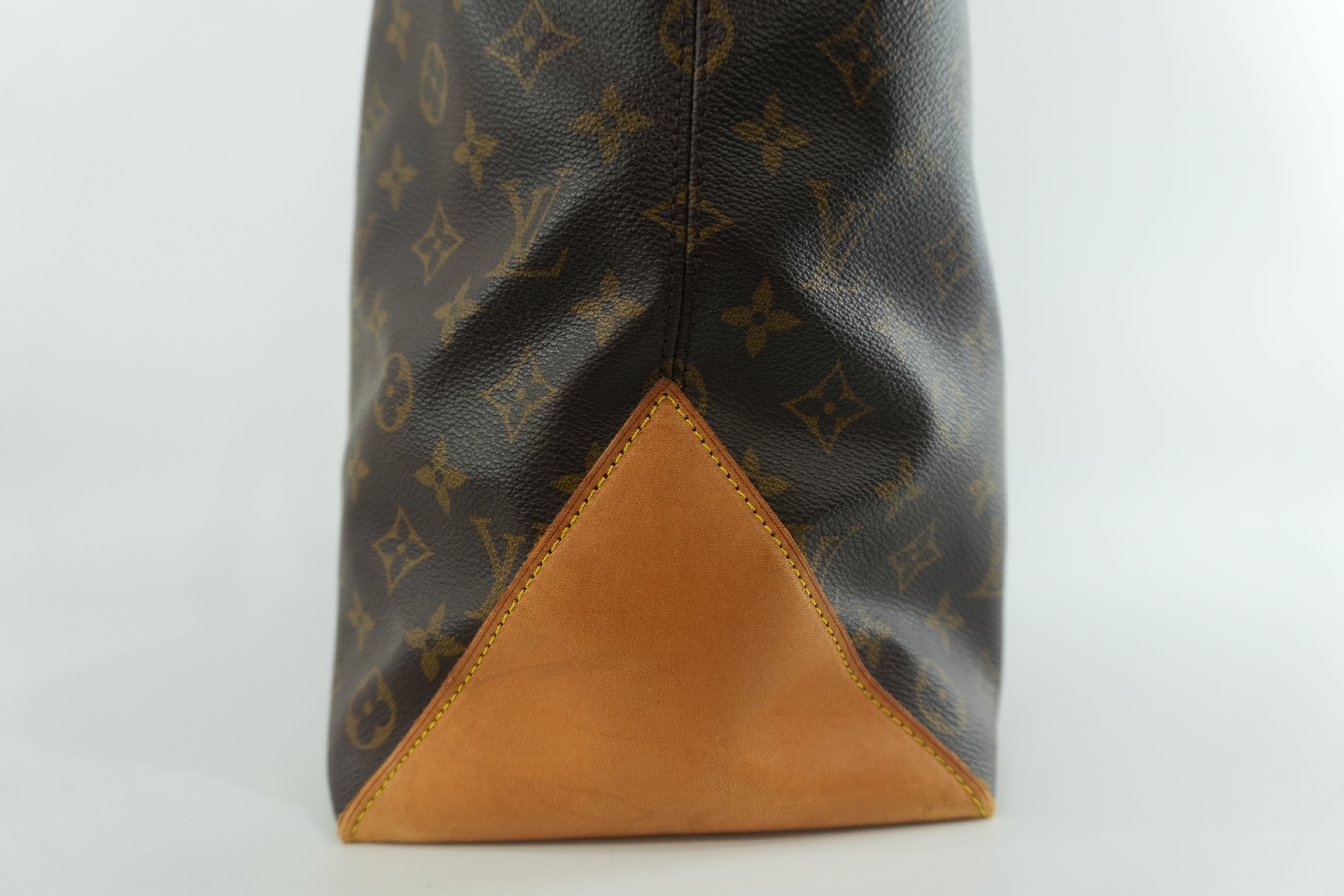 Louis Vuitton Monogram Cabas Alto Shoulder Tote Bag Used