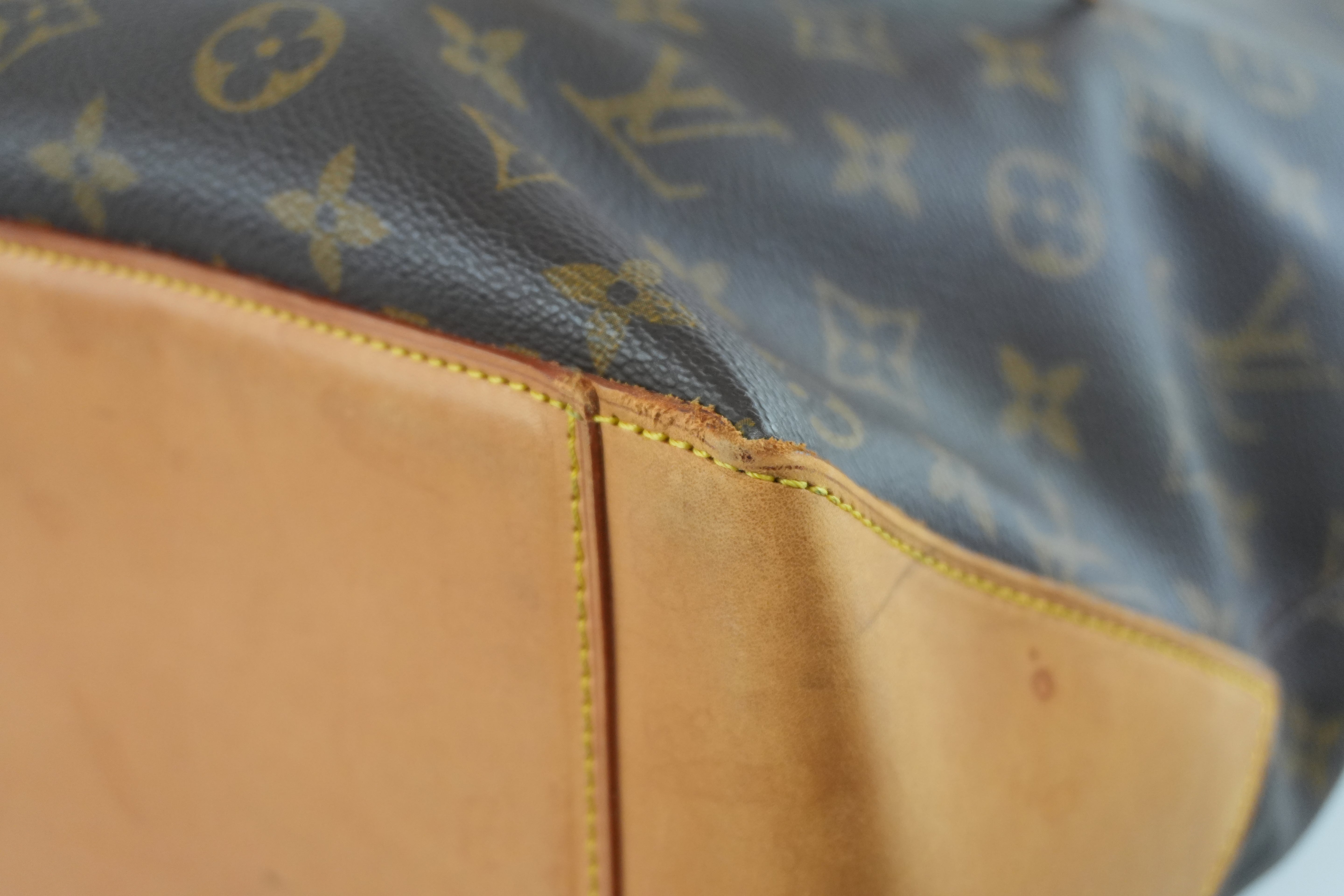 Louis Vuitton Monogram Cabas Alto Shoulder Tote Bag Used