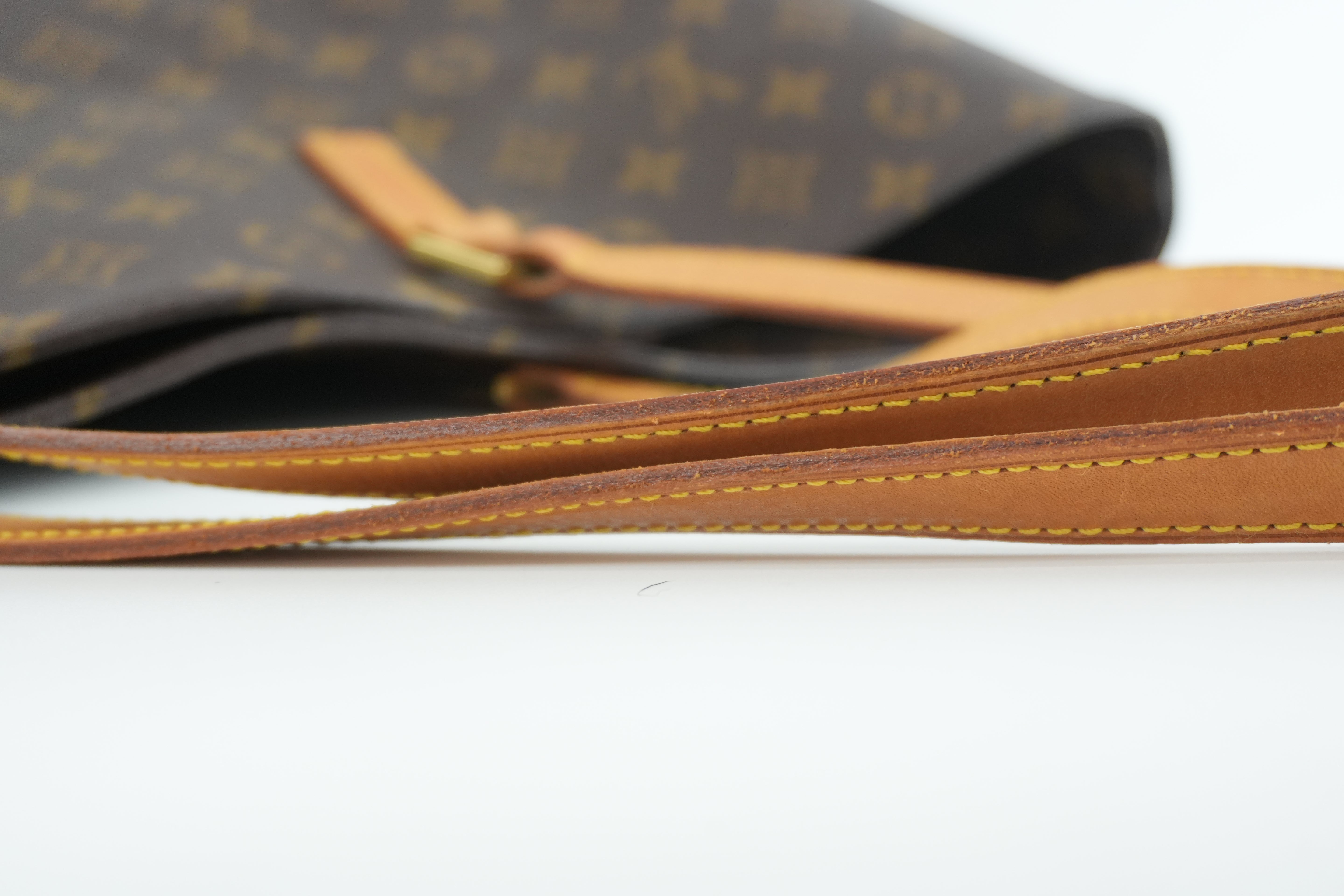 Louis Vuitton Monogram Cabas Alto Shoulder Tote Bag Used