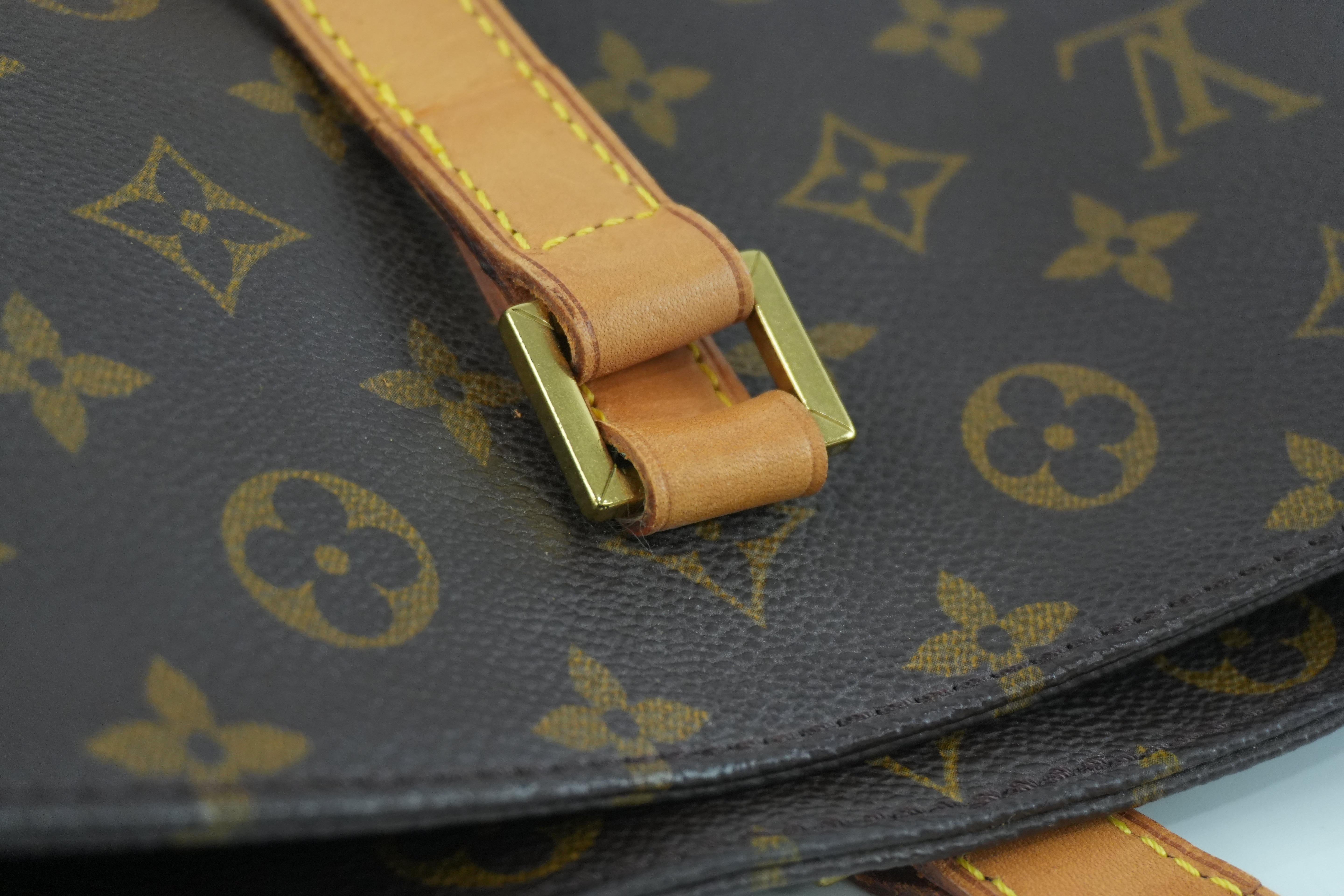 Louis Vuitton Monogram Cabas Alto Shoulder Tote Bag Used