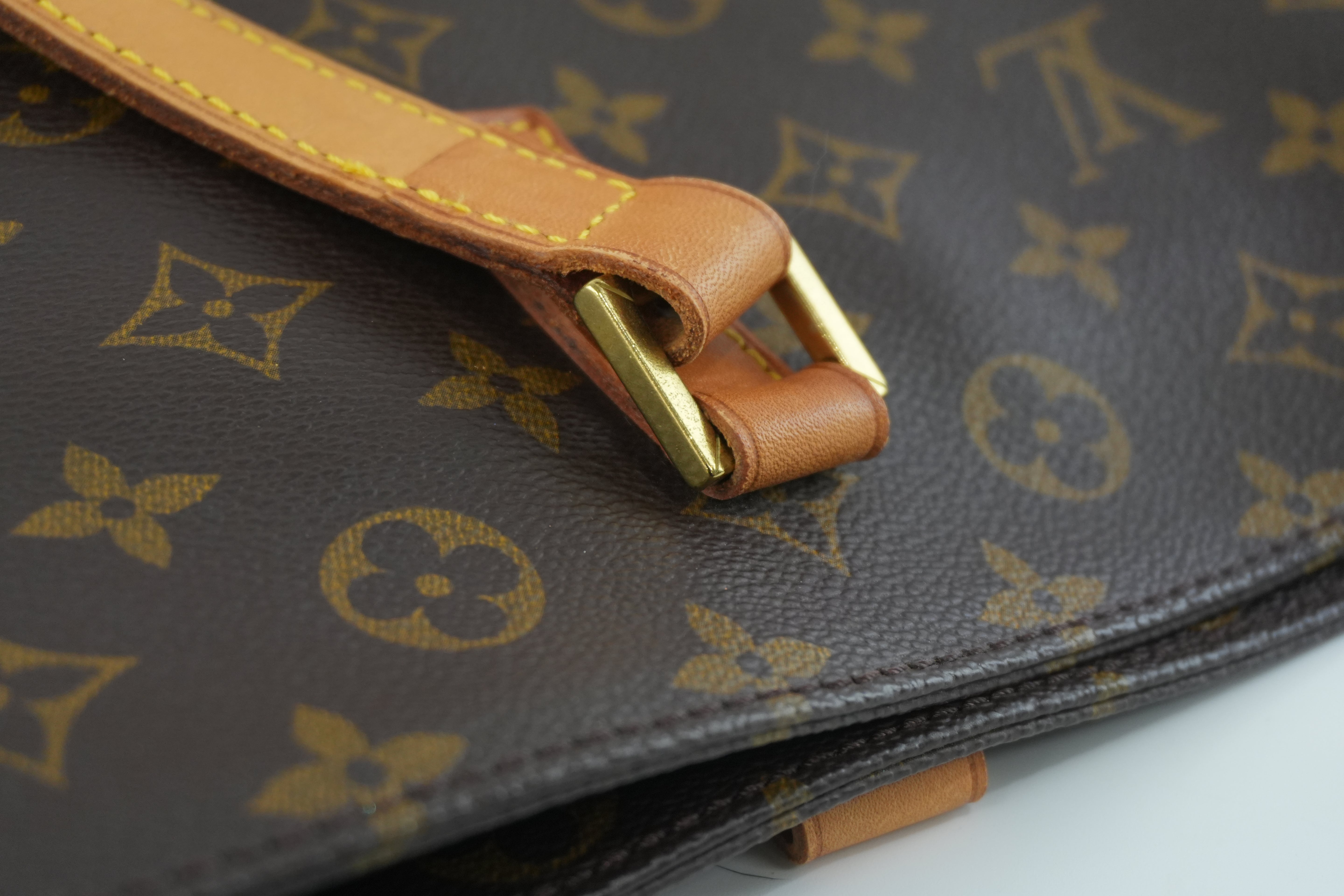 Louis Vuitton Monogram Cabas Alto Shoulder Tote Bag Used