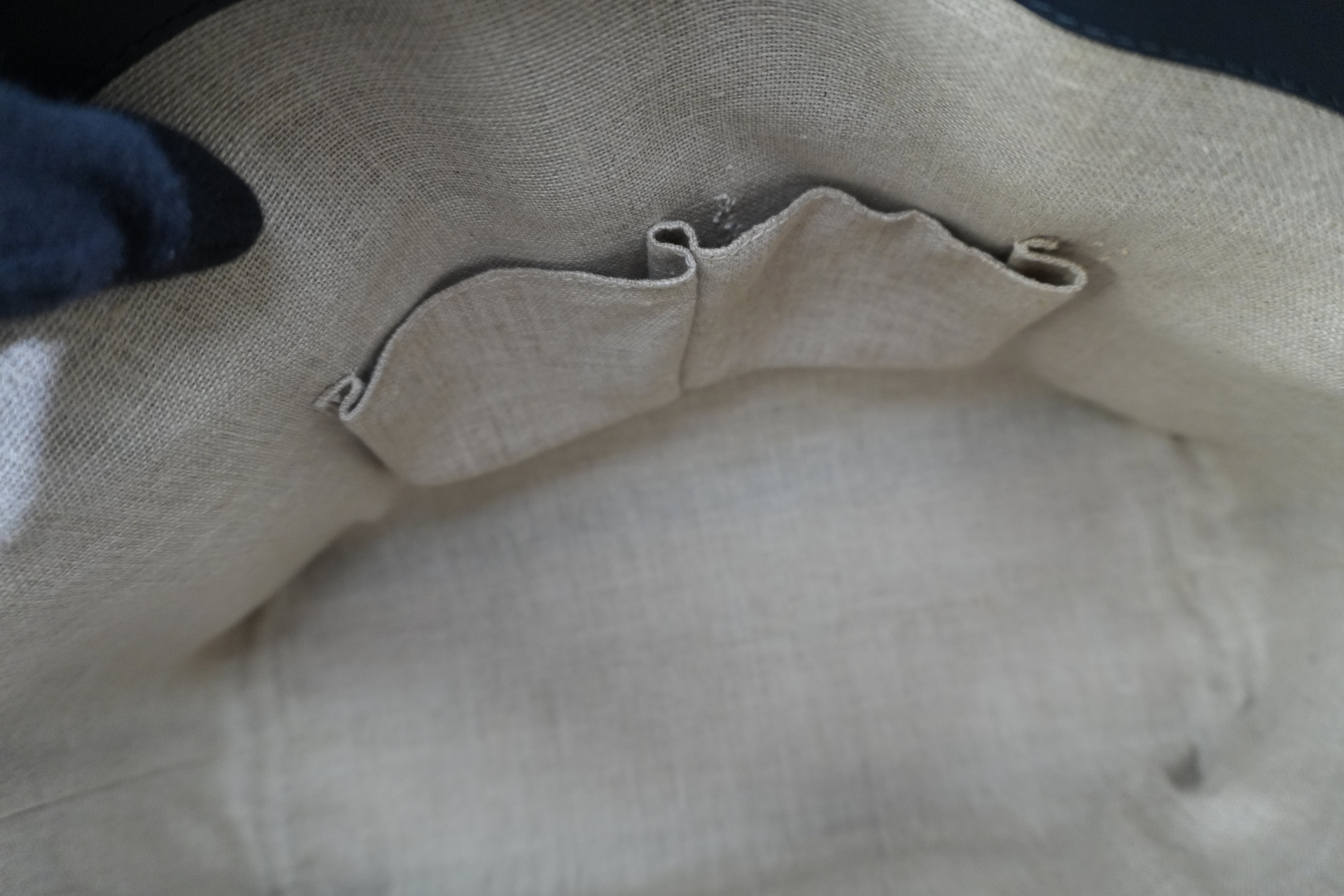 Pre-owned Gucci Two Way Microguccisima Shoulder Bag Navy Blue