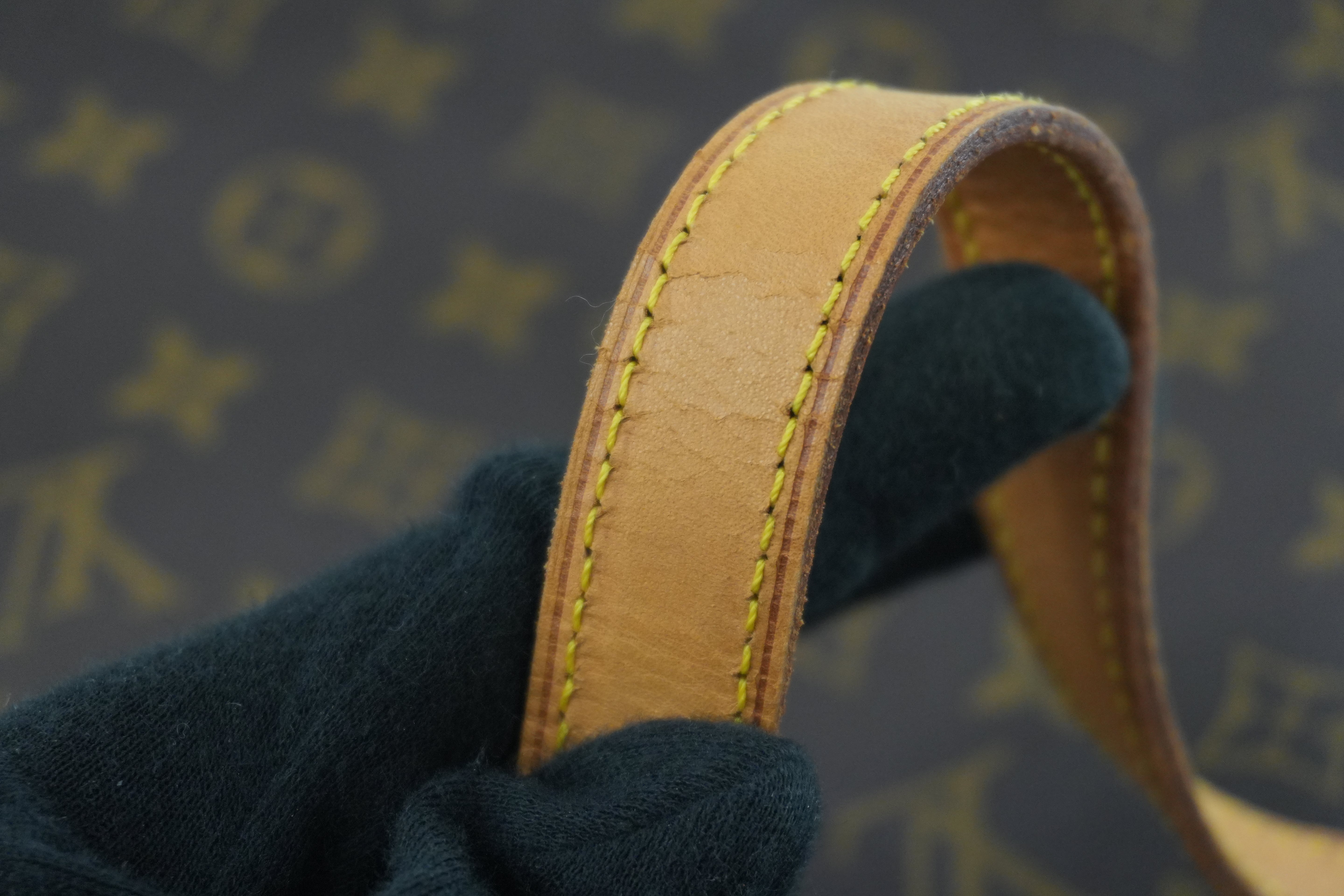 Louis Vuitton Monogram Cabas Alto Shoulder Tote Bag Used