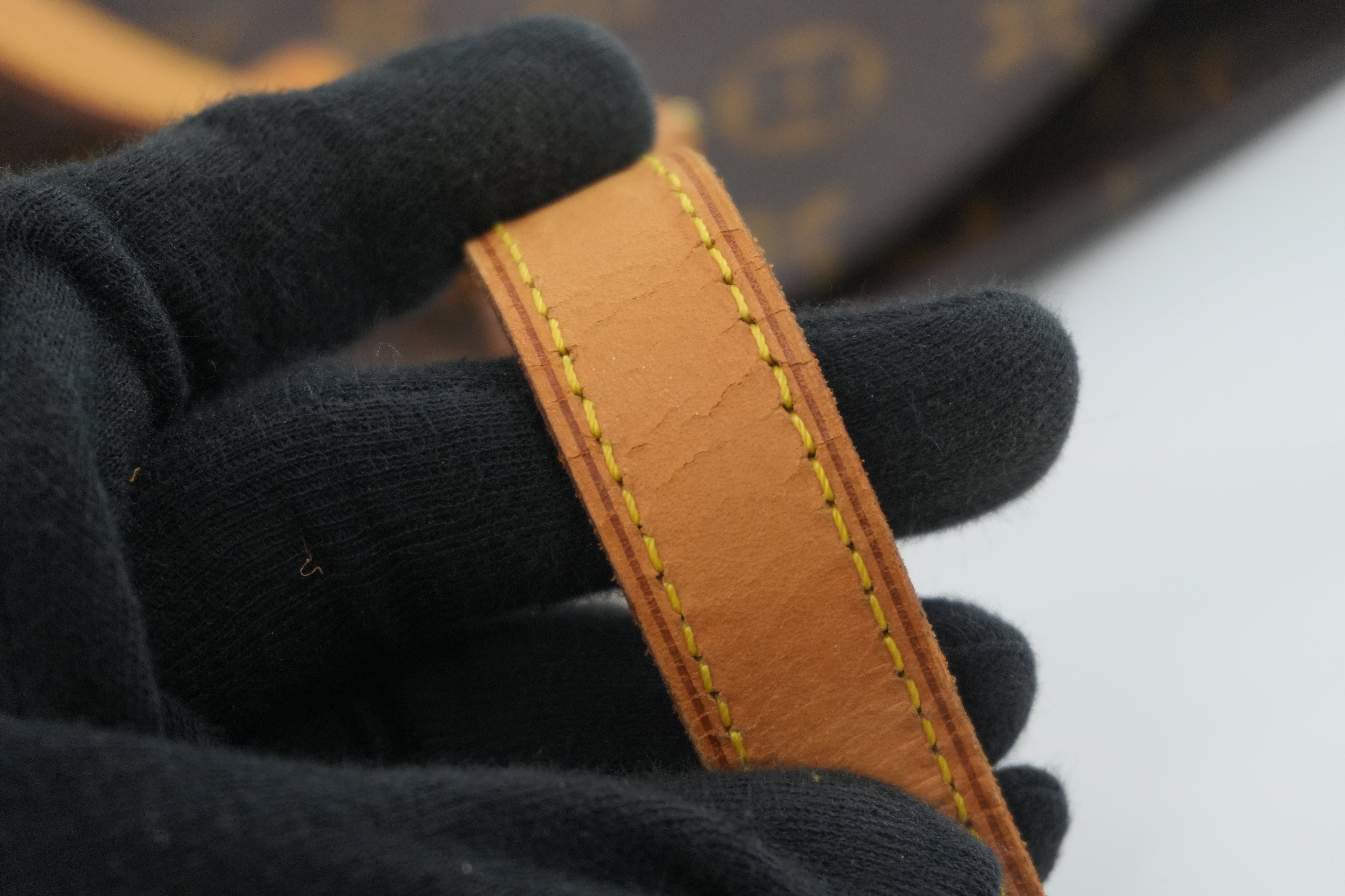 Louis Vuitton Monogram Cabas Alto Shoulder Tote Bag Used