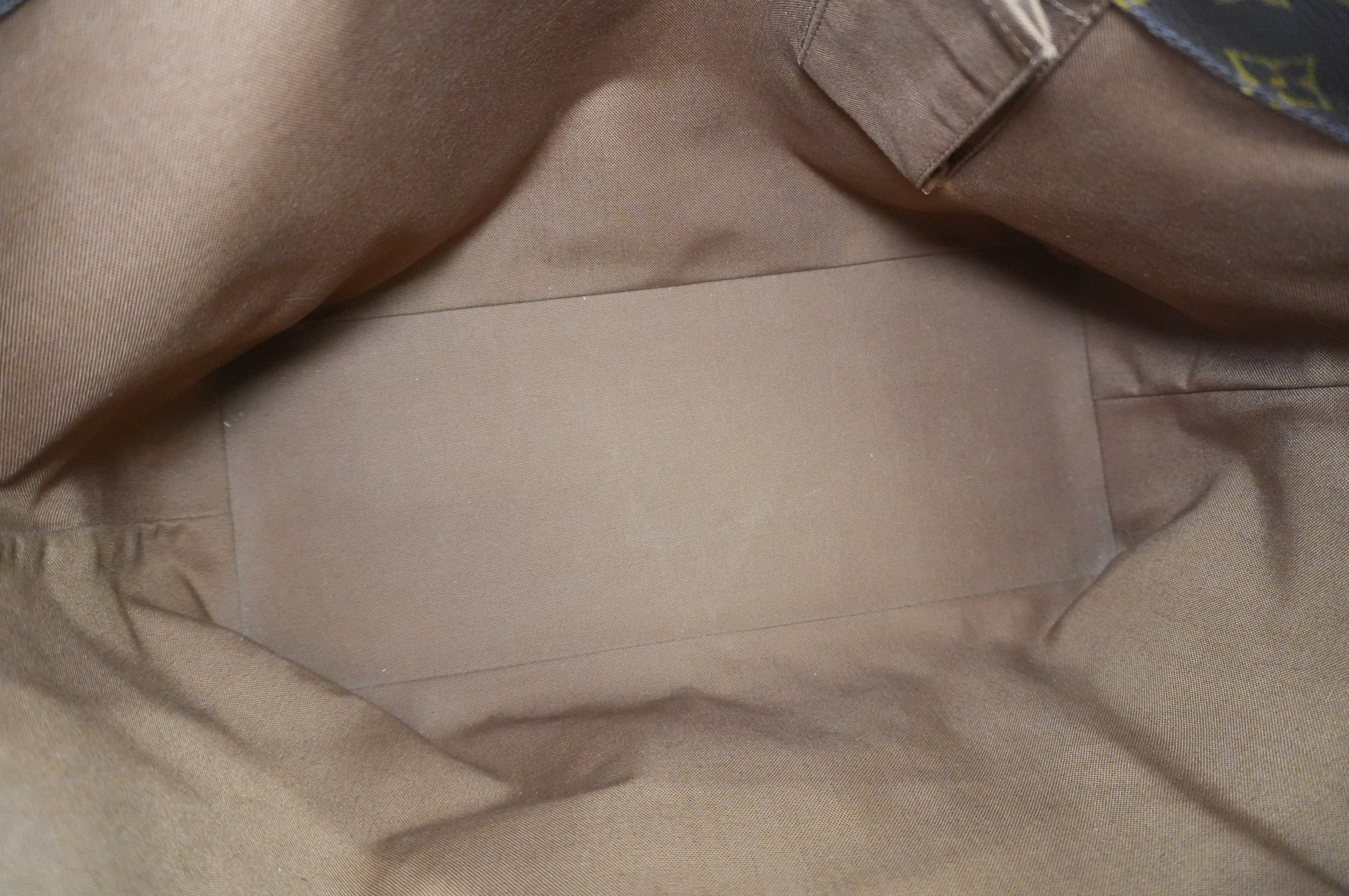 Louis Vuitton Monogram Cabas Alto Shoulder Tote Bag Used