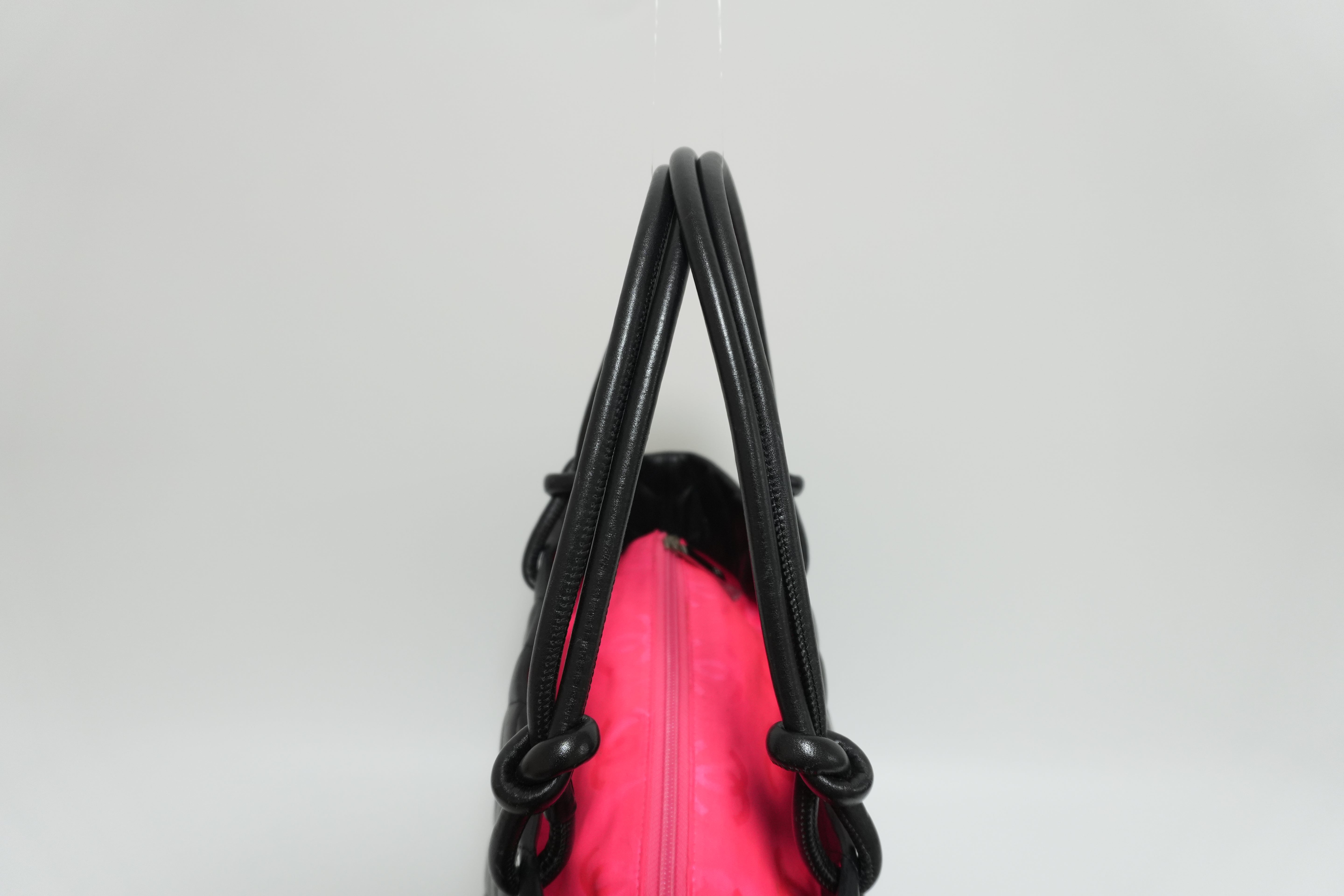 Chanel Cambon Tote Bag Black Used