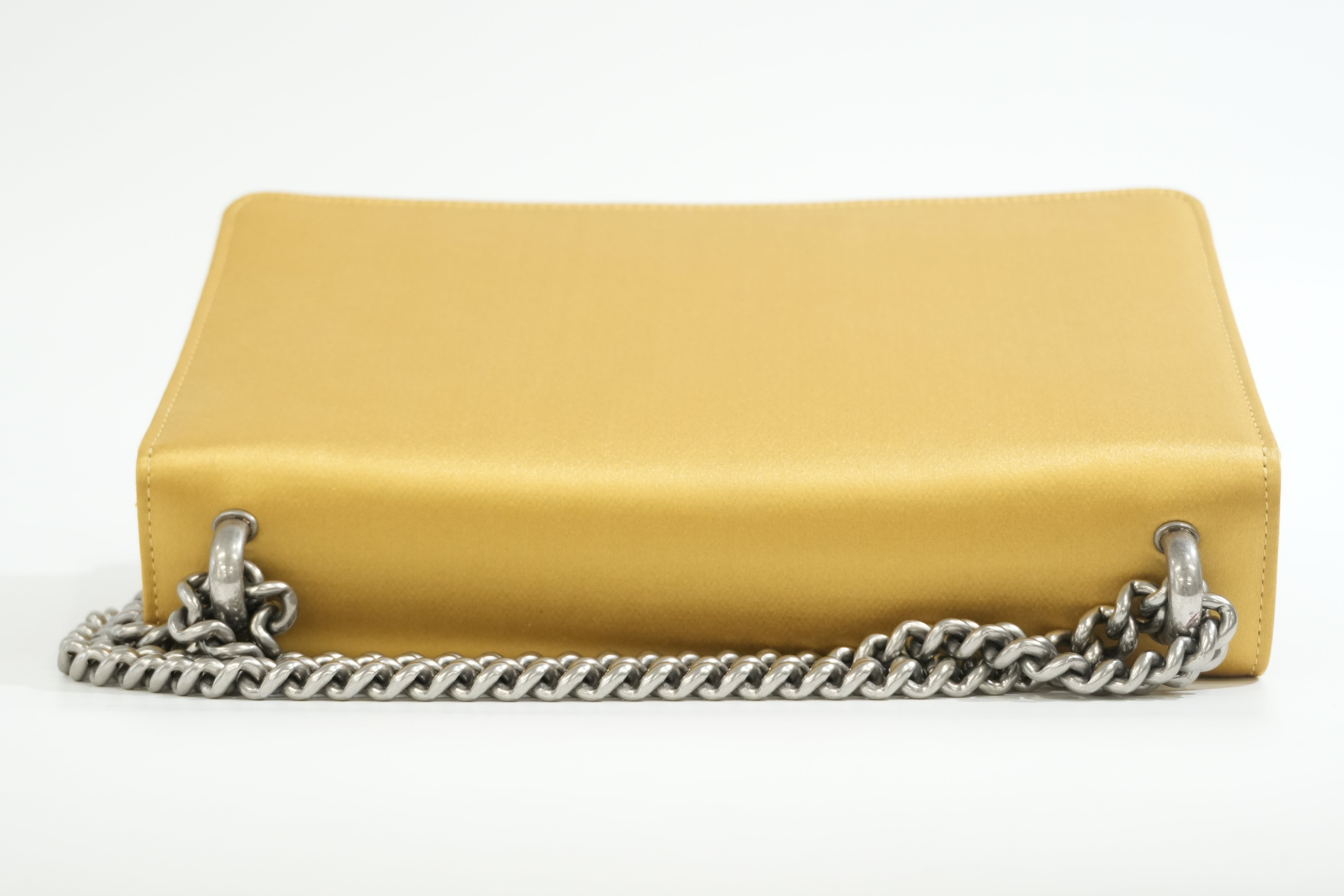 Pre-owned Gucci Dionysus Chain Shoulder Bag Gold