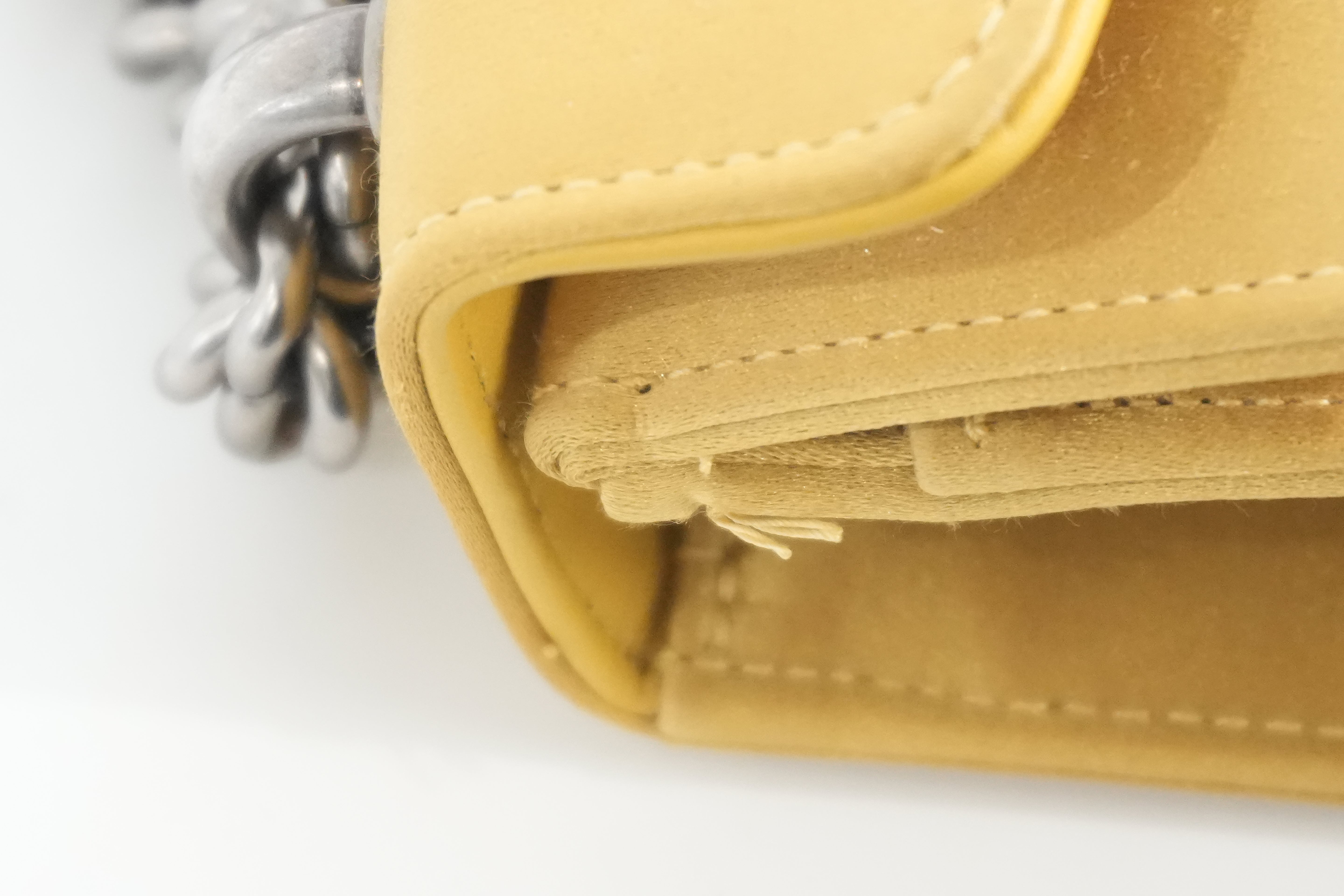 Pre-owned Gucci Dionysus Chain Shoulder Bag Gold