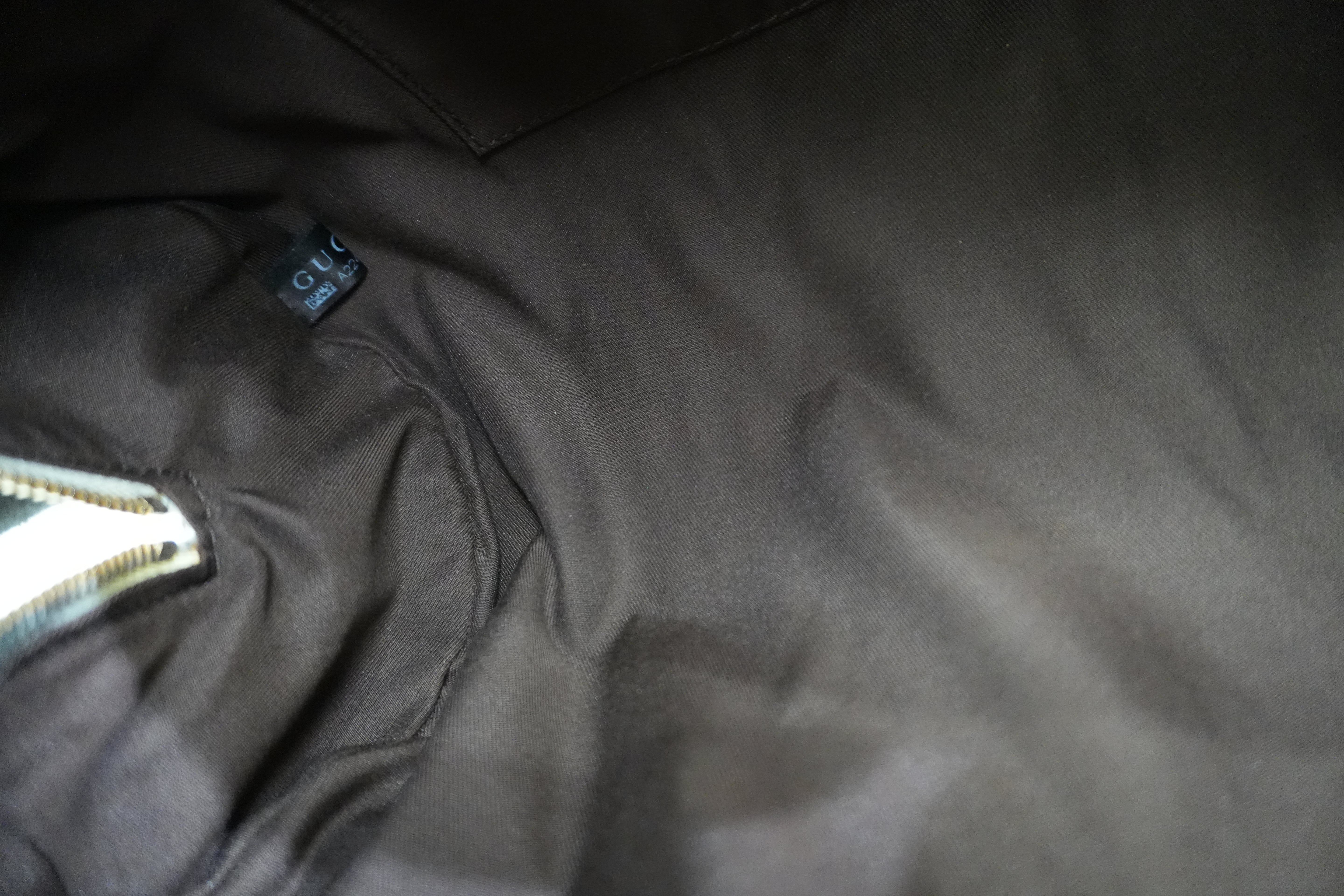 Pre-owned Gucci Leather Handbag Ivory