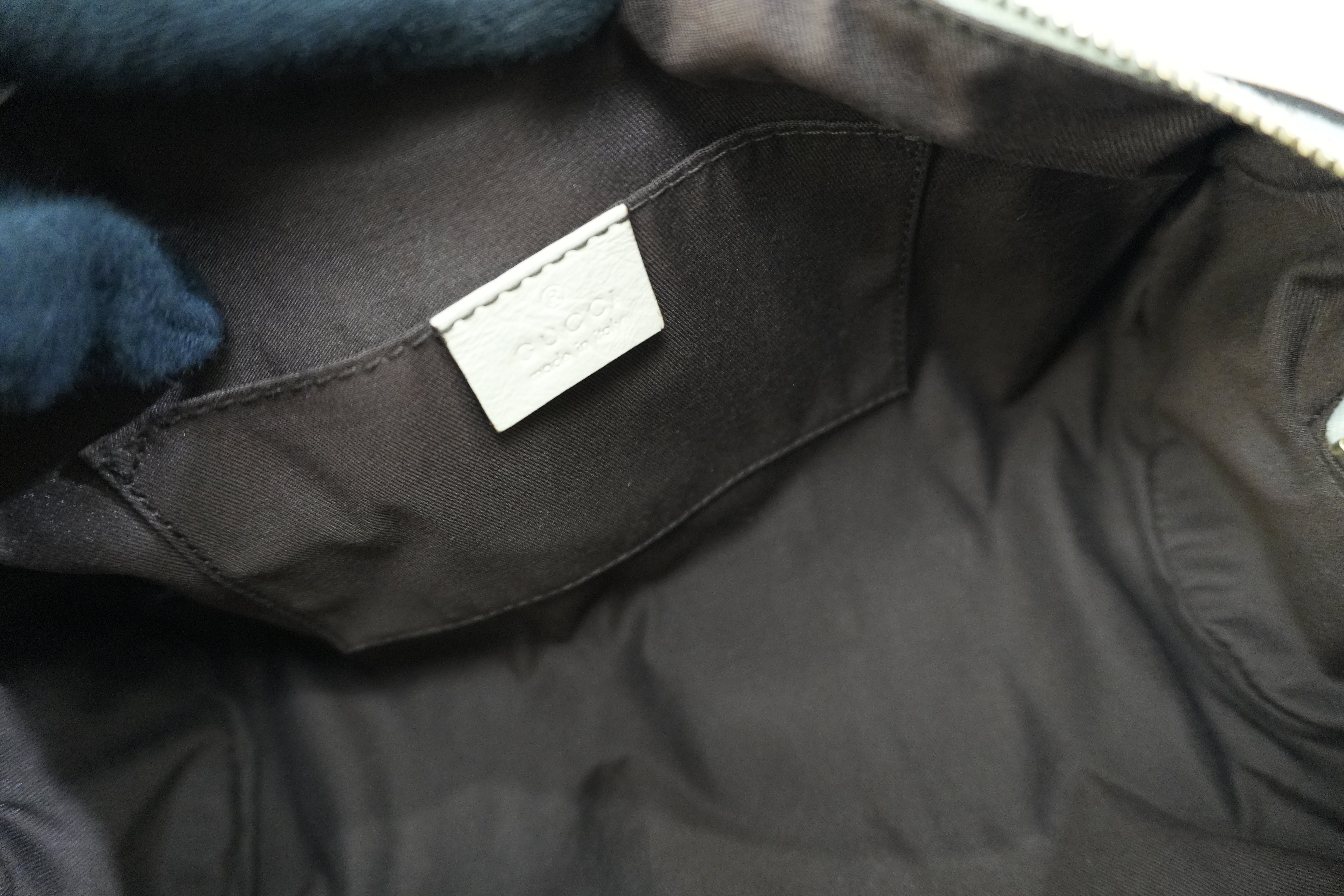 Pre-owned Gucci Leather Handbag Ivory