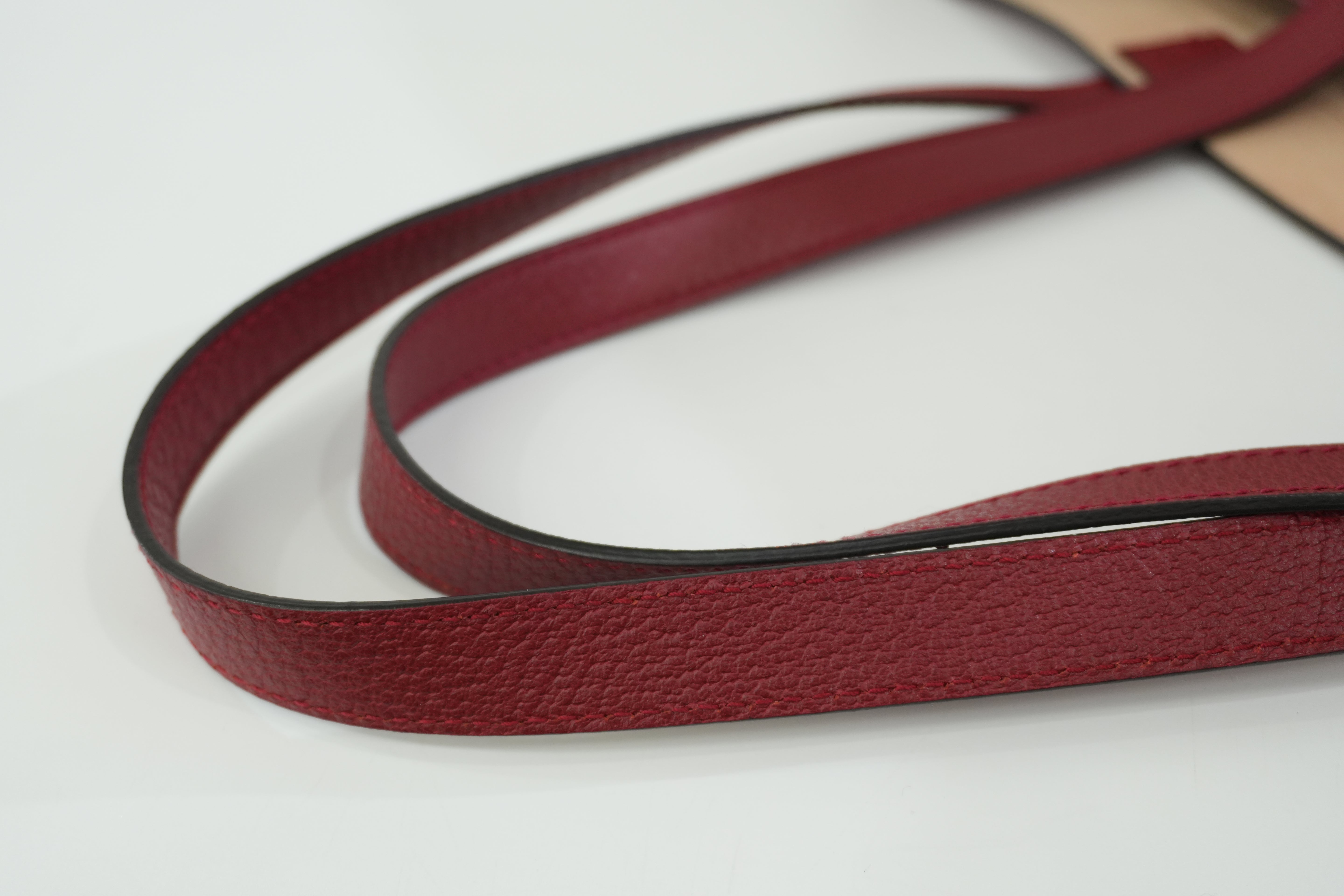 Pre-owned Gucci GG Flora Tote Bag Red