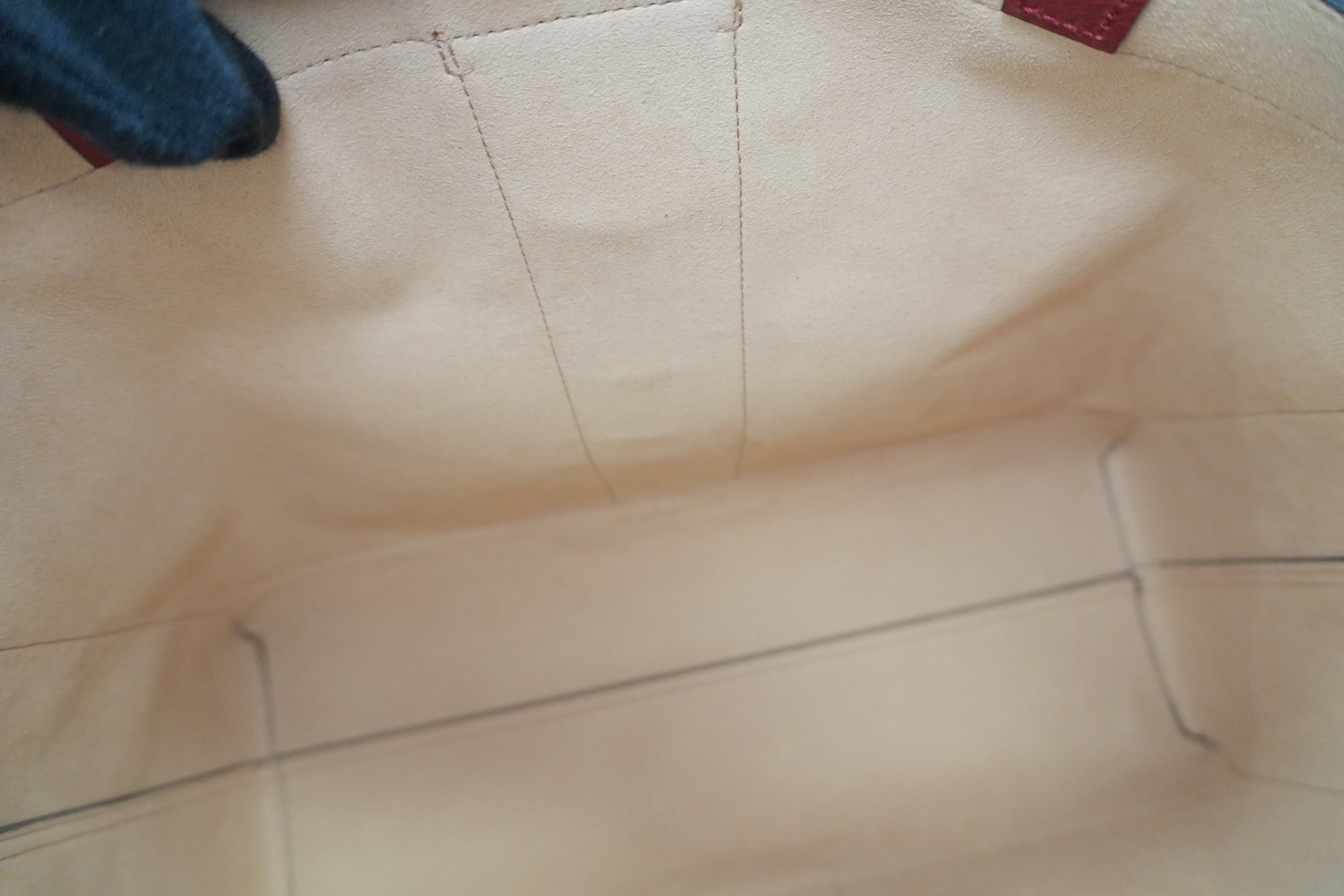 Pre-owned Gucci GG Flora Tote Bag Red