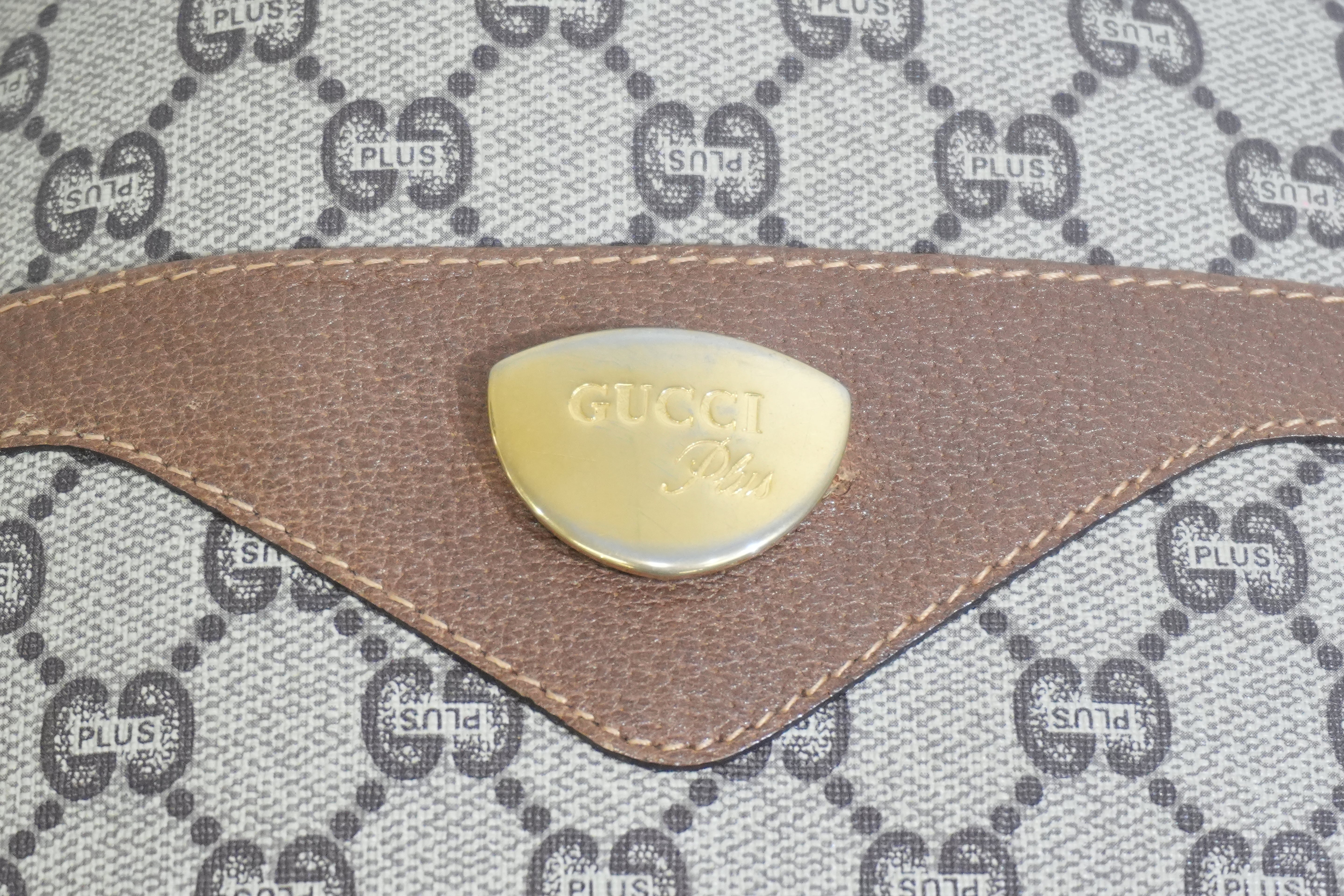 Pre-owned Gucci Plus Ophidia Tote Bag Brown