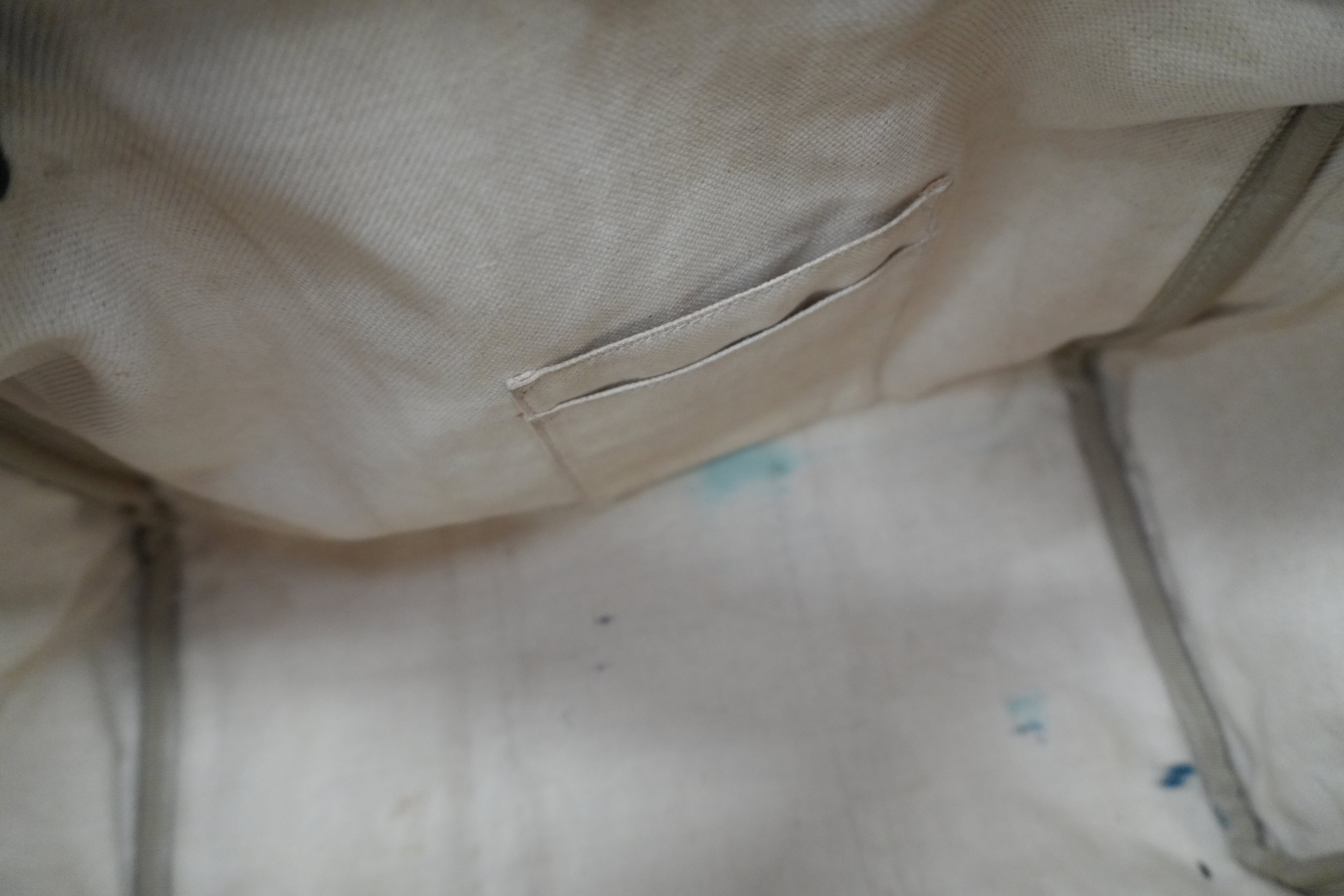 Pre-owned Gucci Canvas Sheryline Two Way Boston Bag Blue