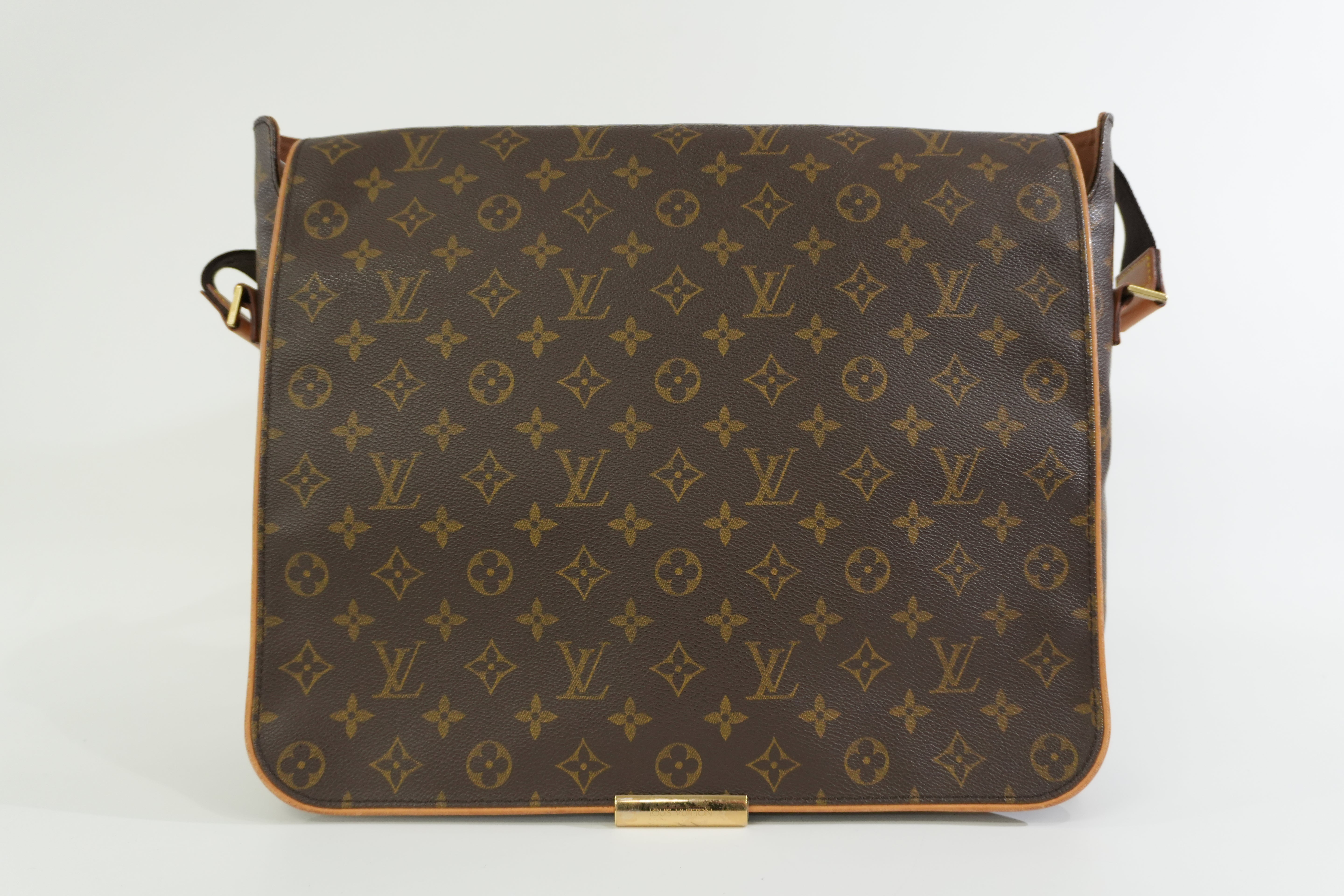Pre-owned Louis Vuitton Monogram Abesses Messenger Bag