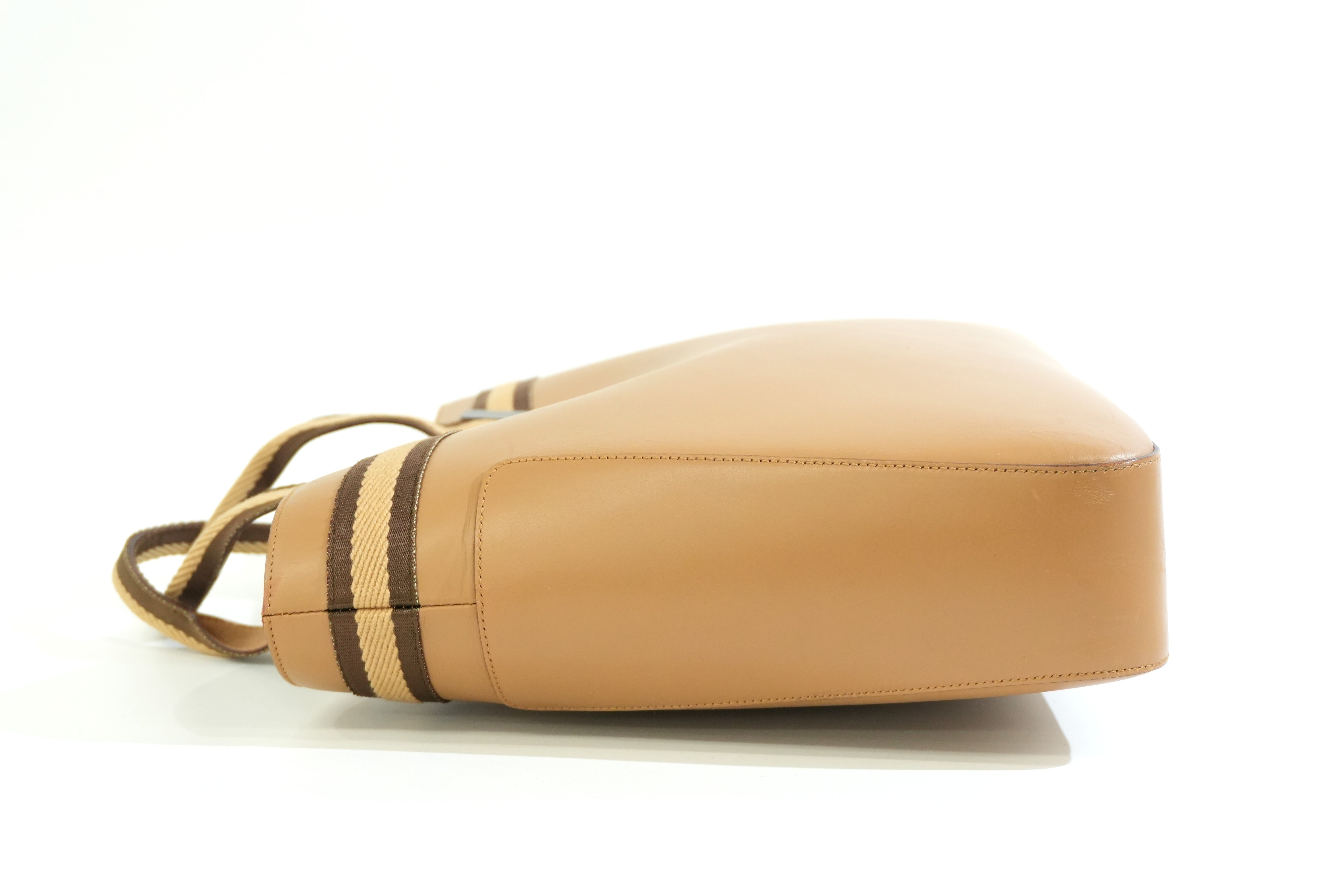 Pre-owned Gucci Tote Bag Brown