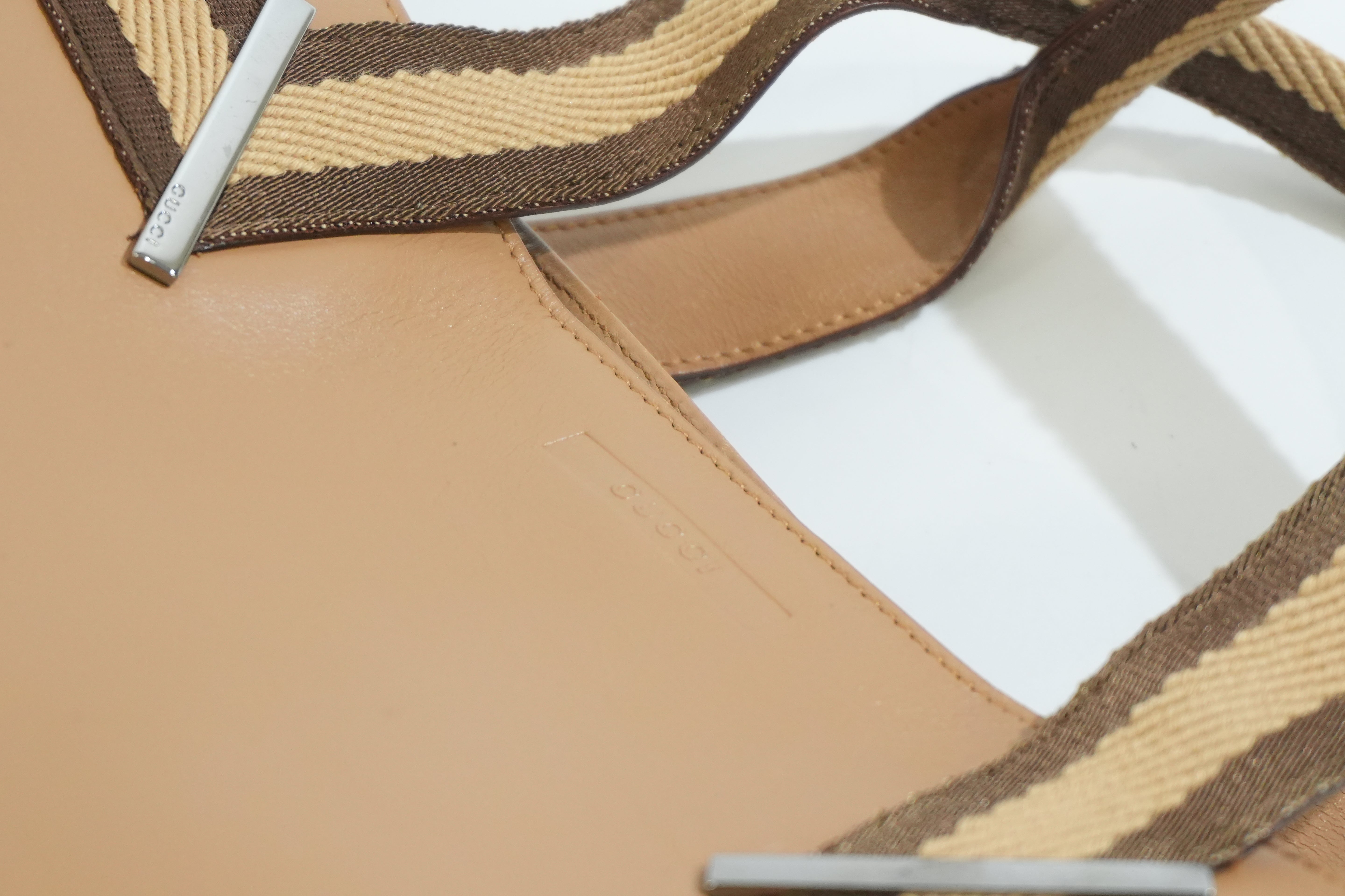 Pre-owned Gucci Tote Bag Brown