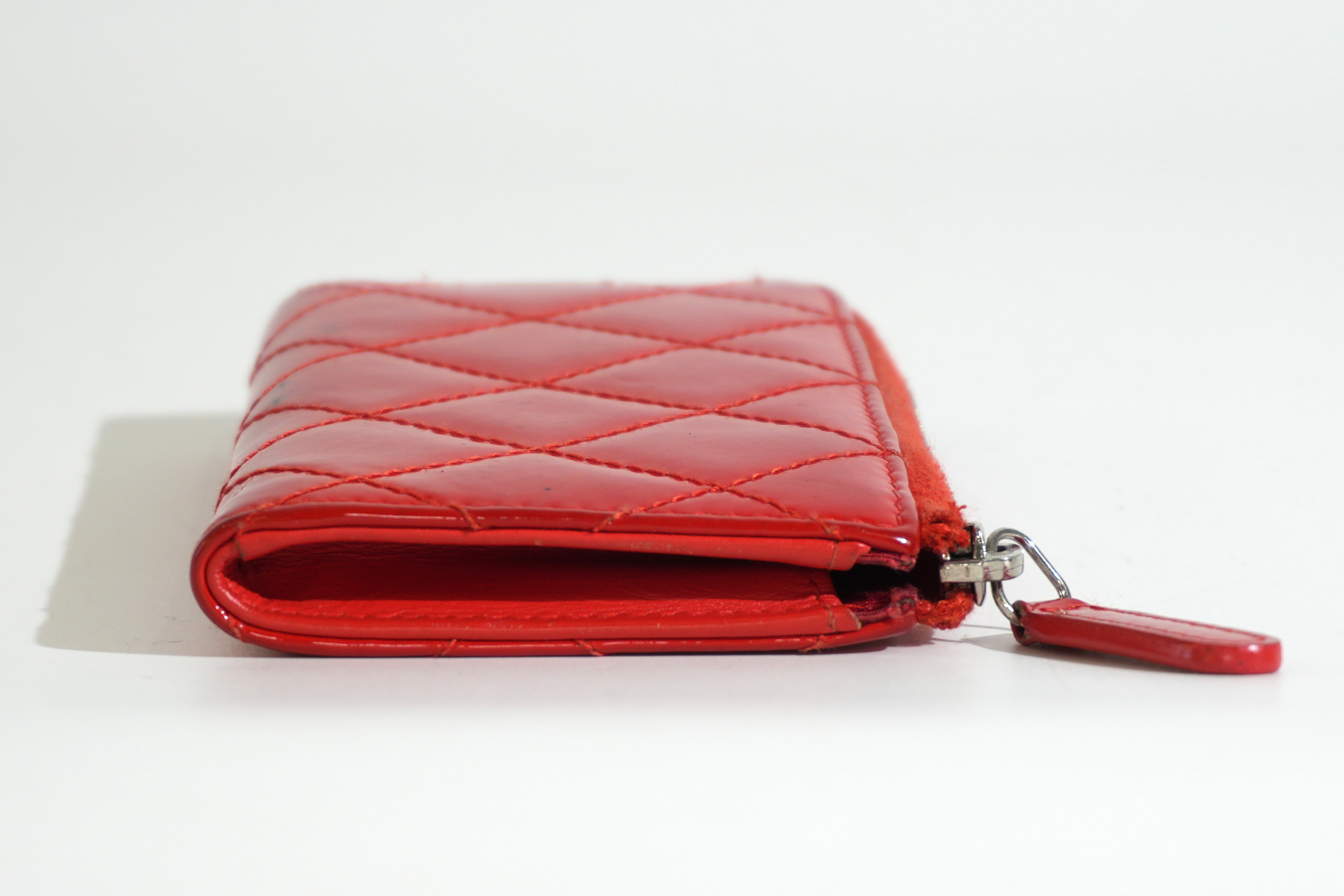 Pre-owned Chanel Key Case Red