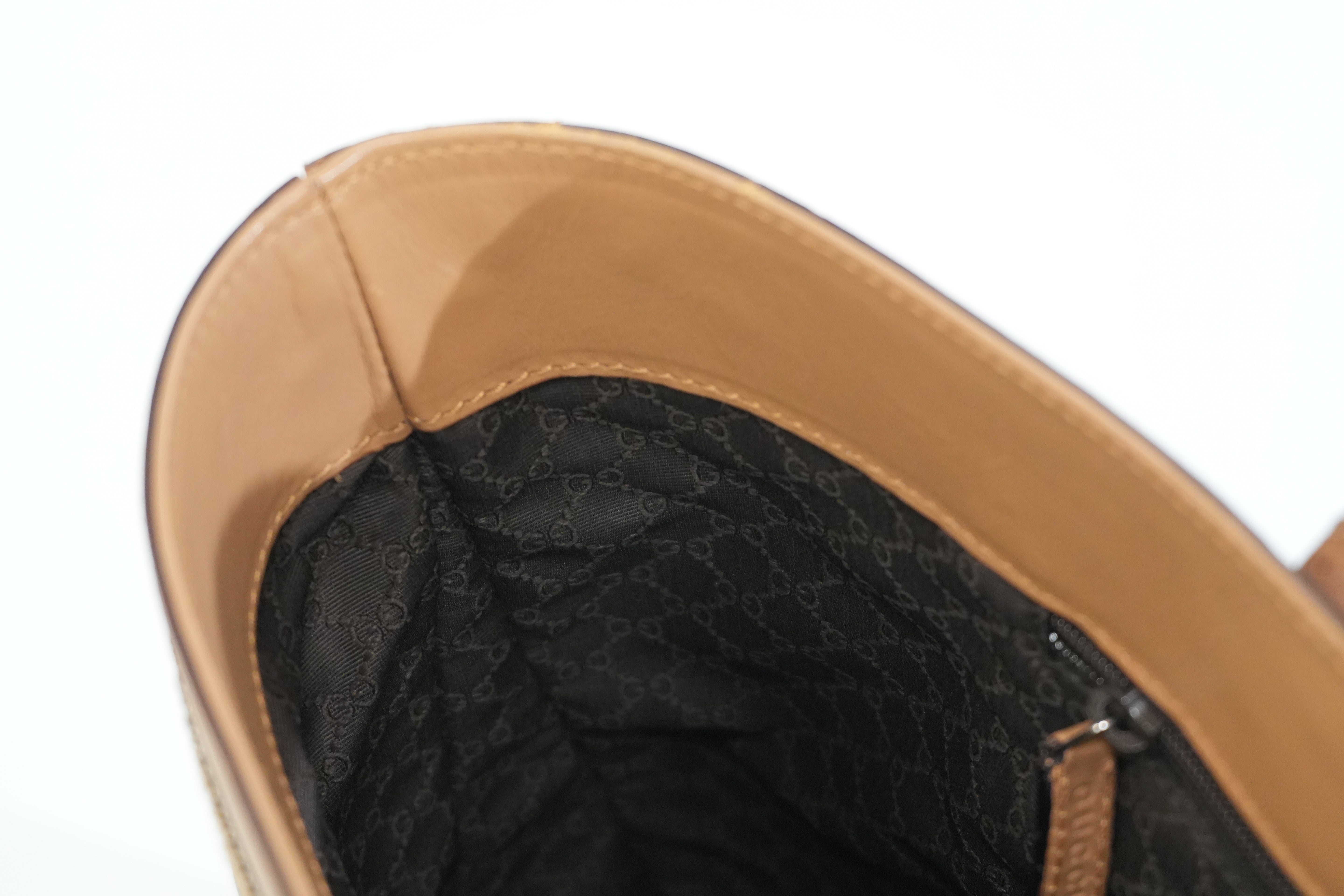 Pre-owned Gucci Tote Bag Brown