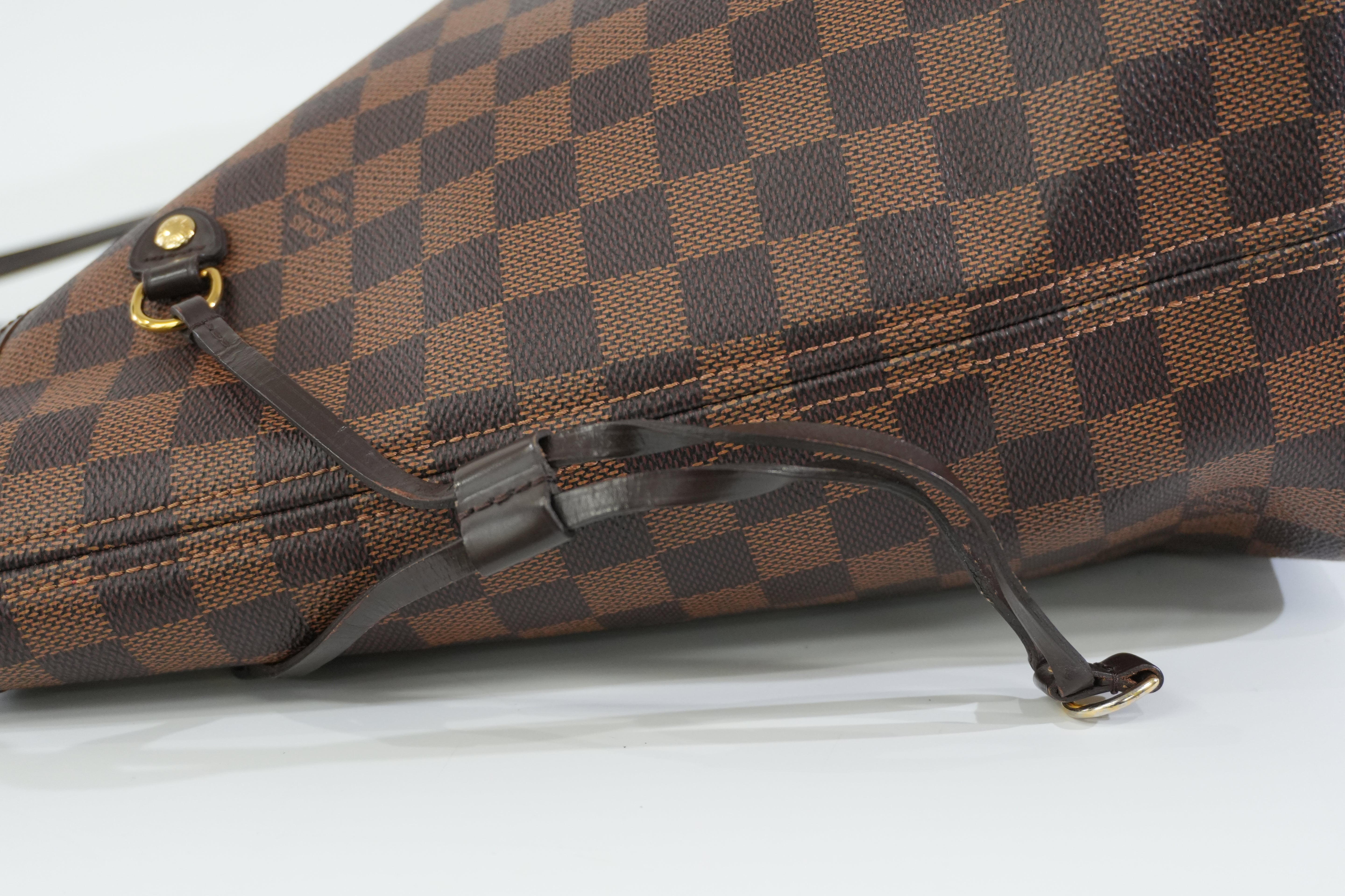 Pre-owned Louis Vuitton Damier Ebene Neverfull MM Tote Bag