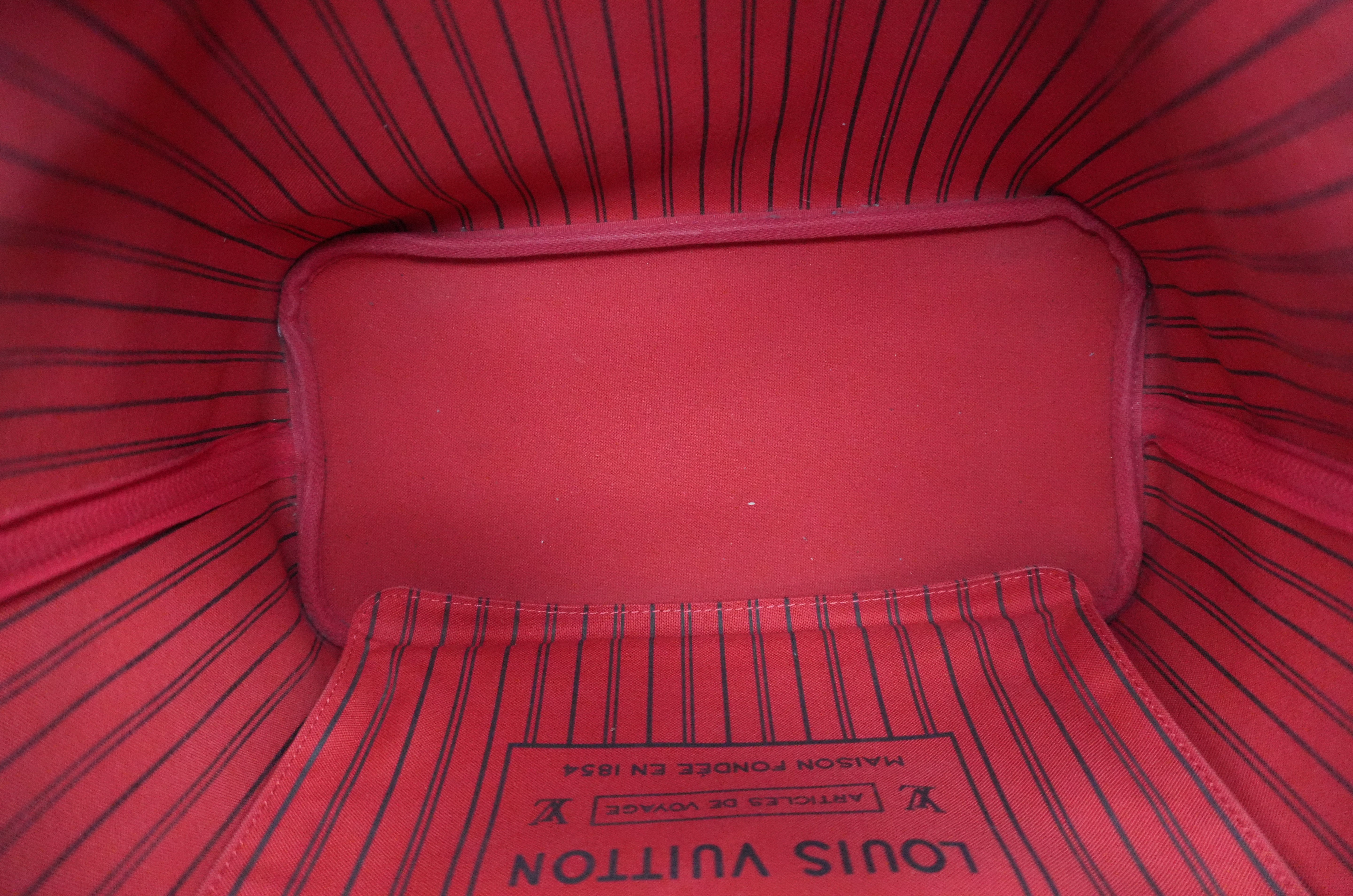 Pre-owned Louis Vuitton Damier Ebene Neverfull MM Tote Bag