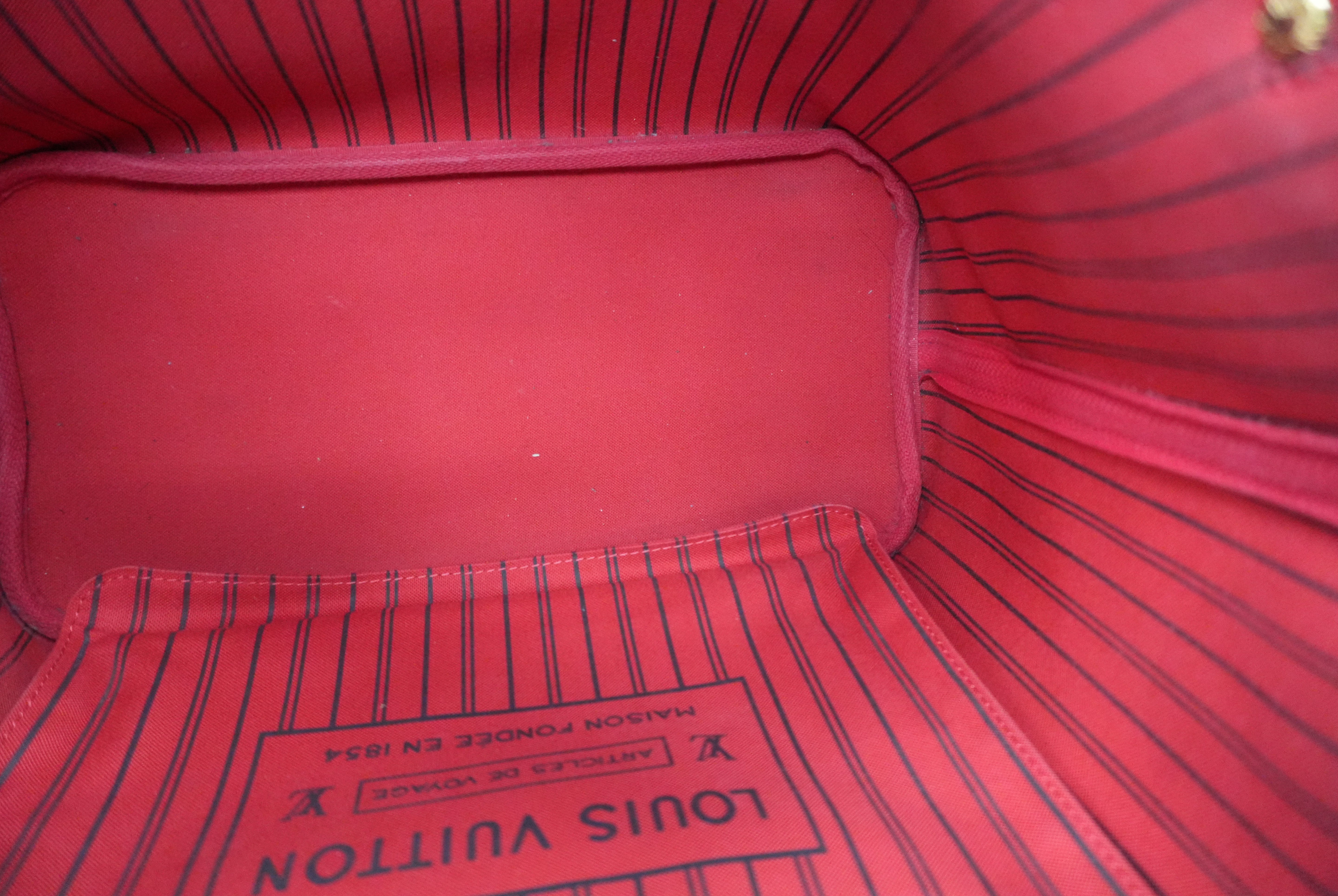 Pre-owned Louis Vuitton Damier Ebene Neverfull MM Tote Bag