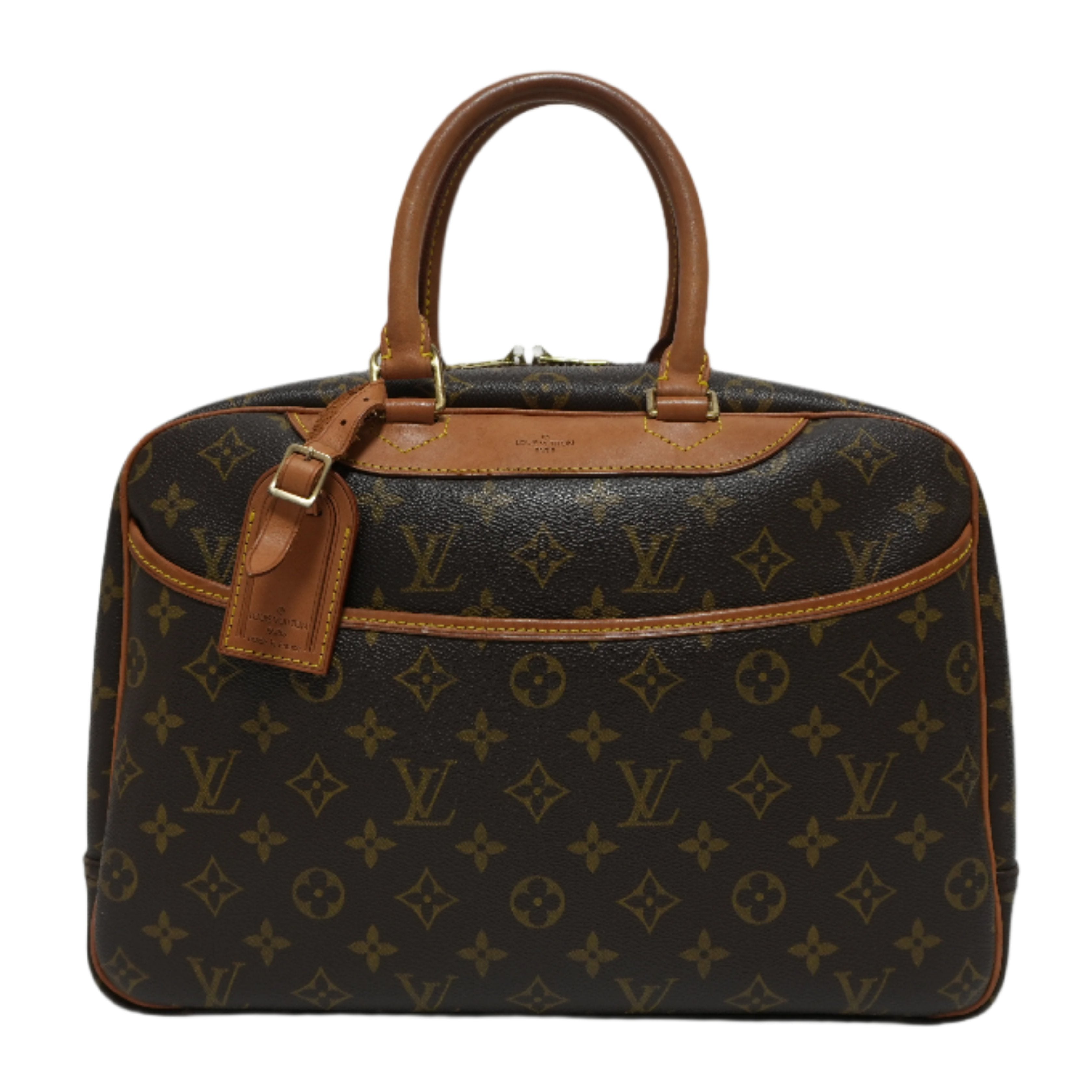 ルイヴィトン ドーヴィル ハンドバッグ 中古