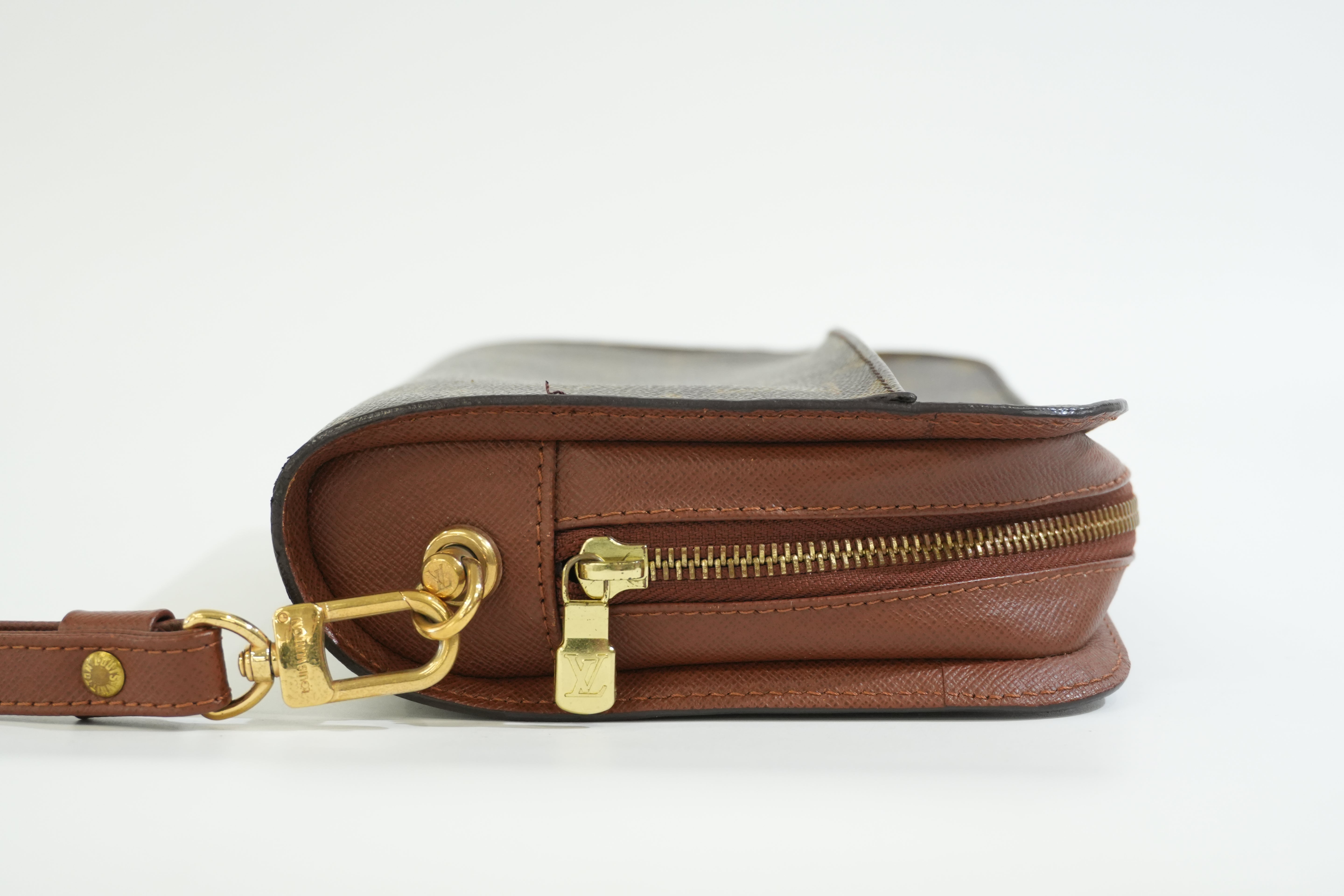 Pre-owned Louis Vuitton Monogram Orsay Wrist Clutch Bag