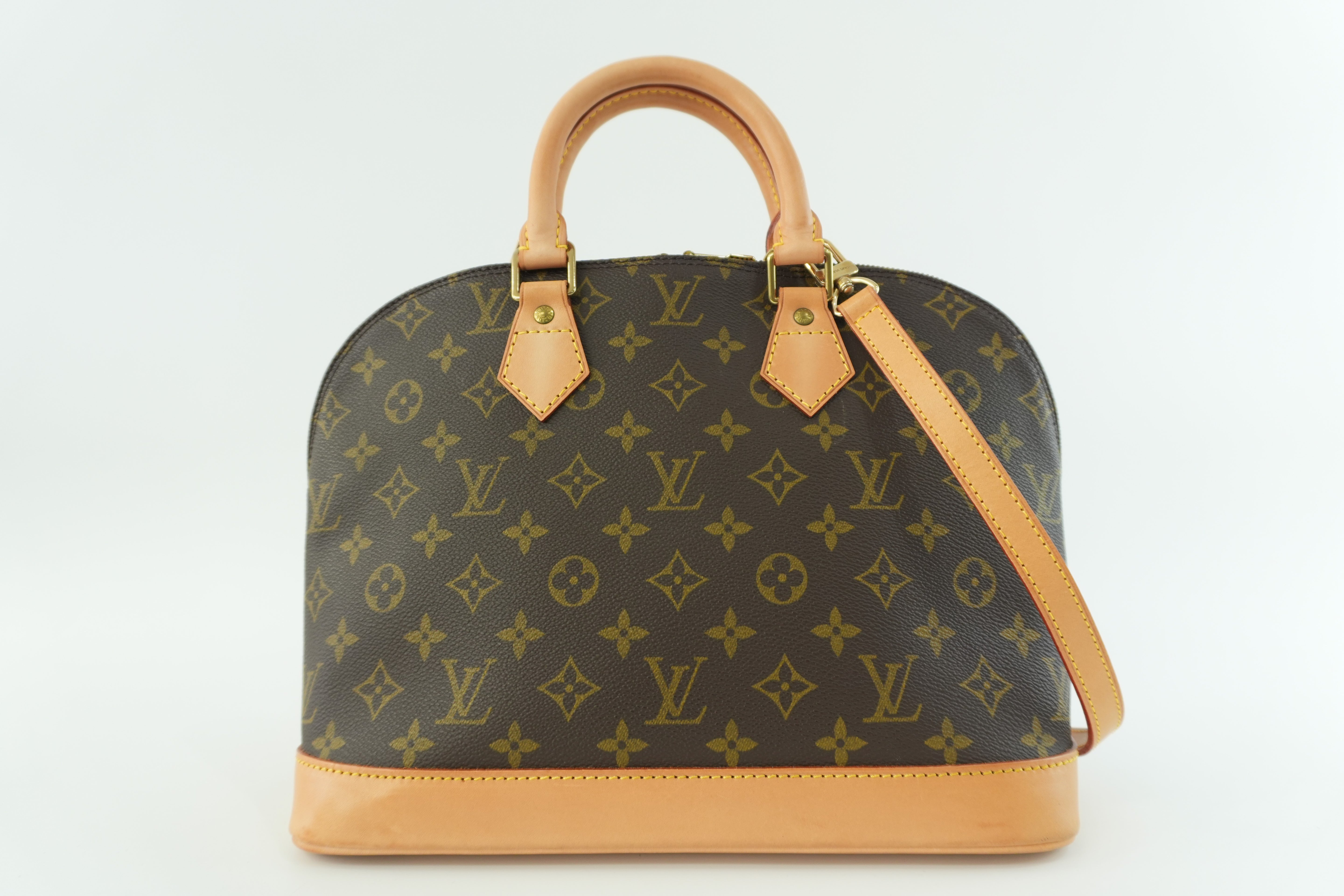 Louis Vuitton Monogram Alma Handbag Used