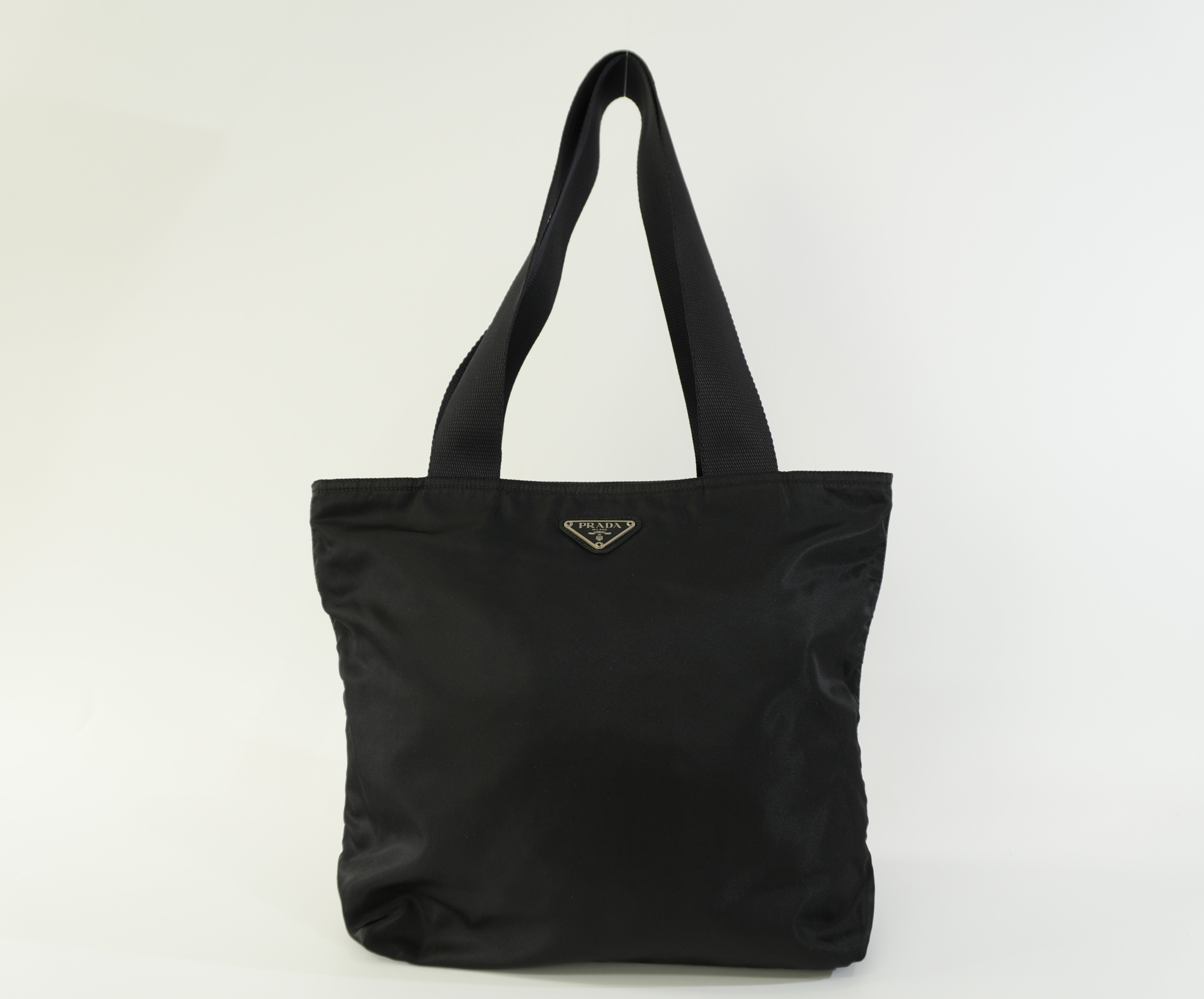 Pre-owned Prada Nylon Shoulder Bag Black