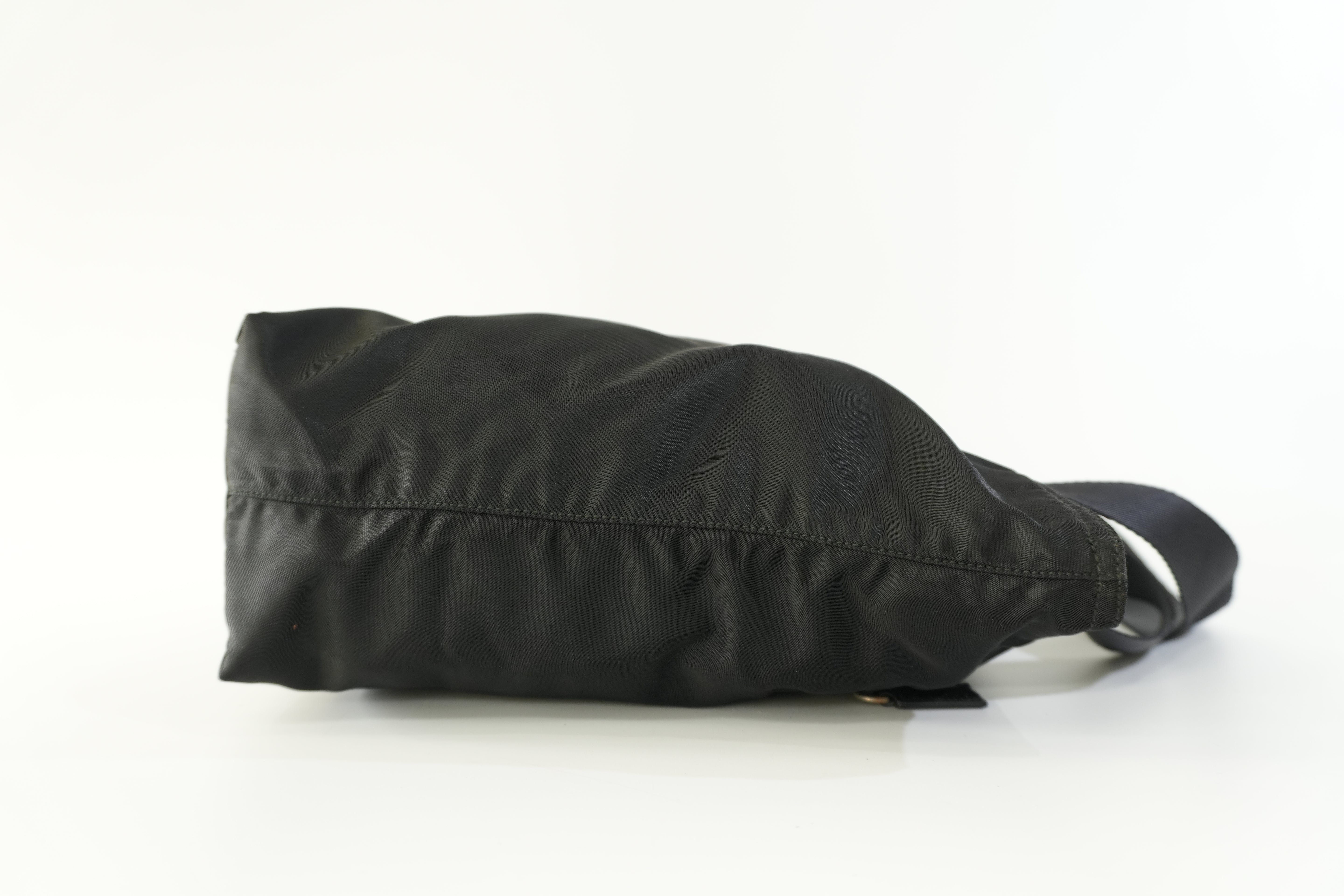 Pre-owned Prada Nylon Shoulder Bag Black