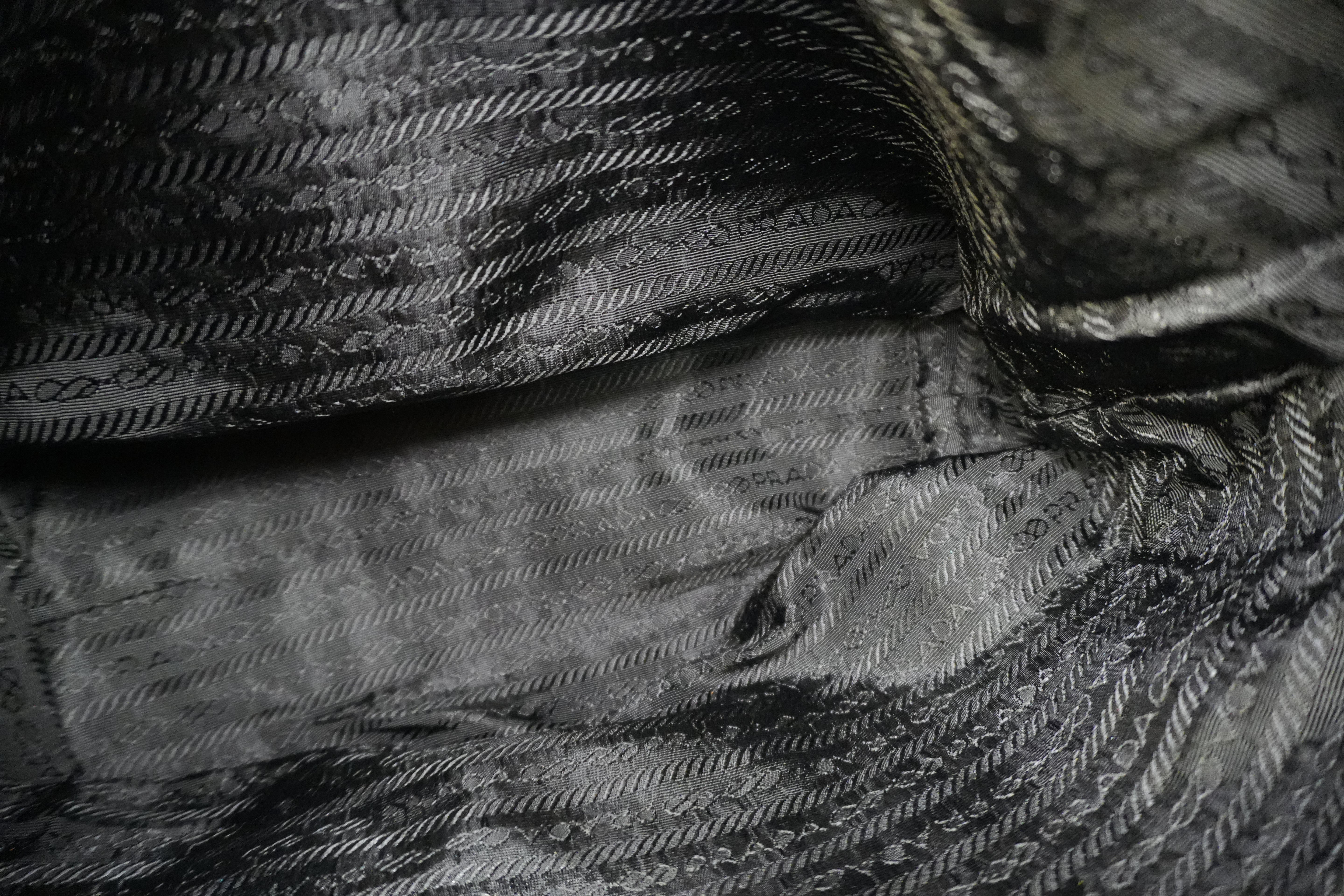 Pre-owned Prada Nylon Shoulder Bag Black