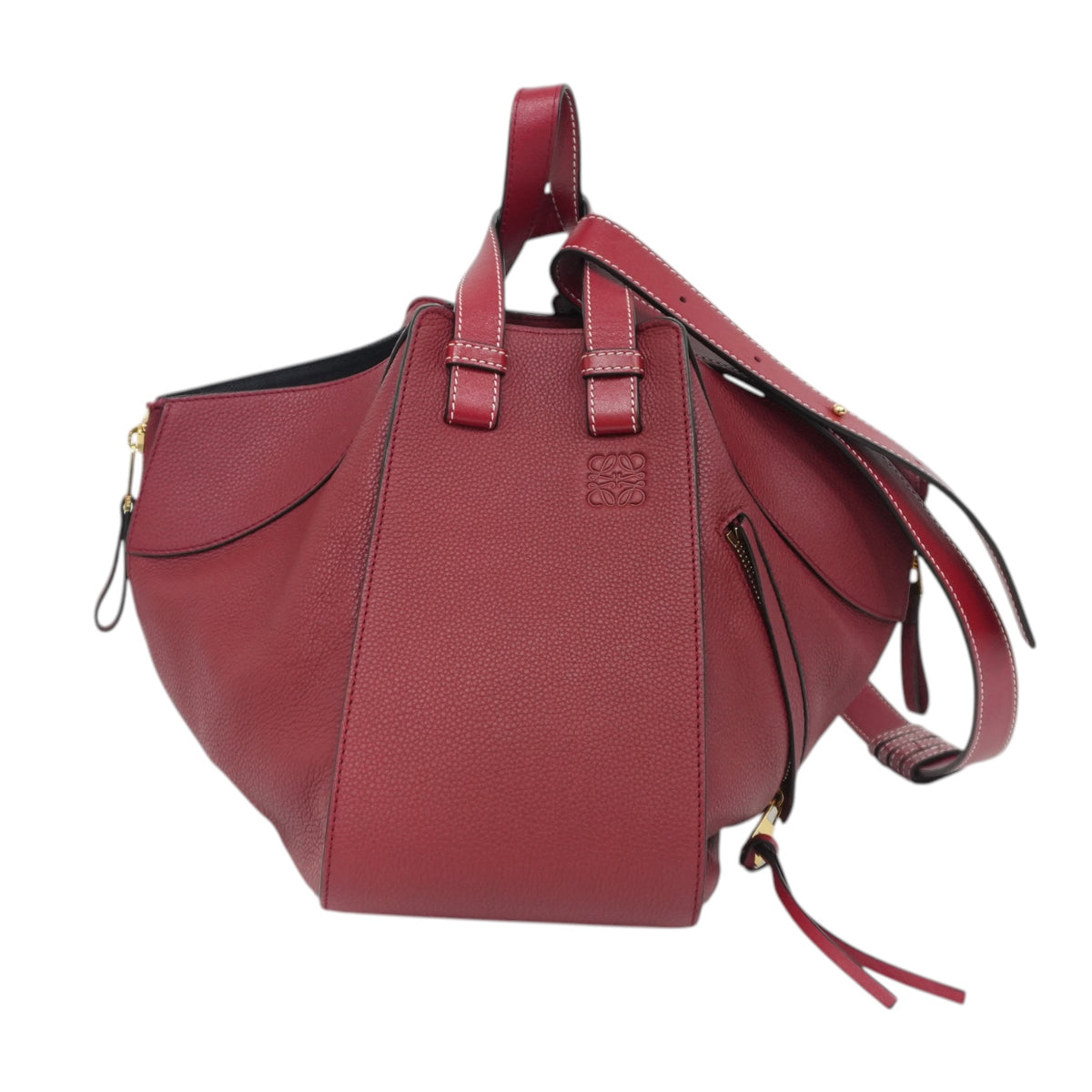 Pre-owned Loewe Hammock Shoulder Bag Red