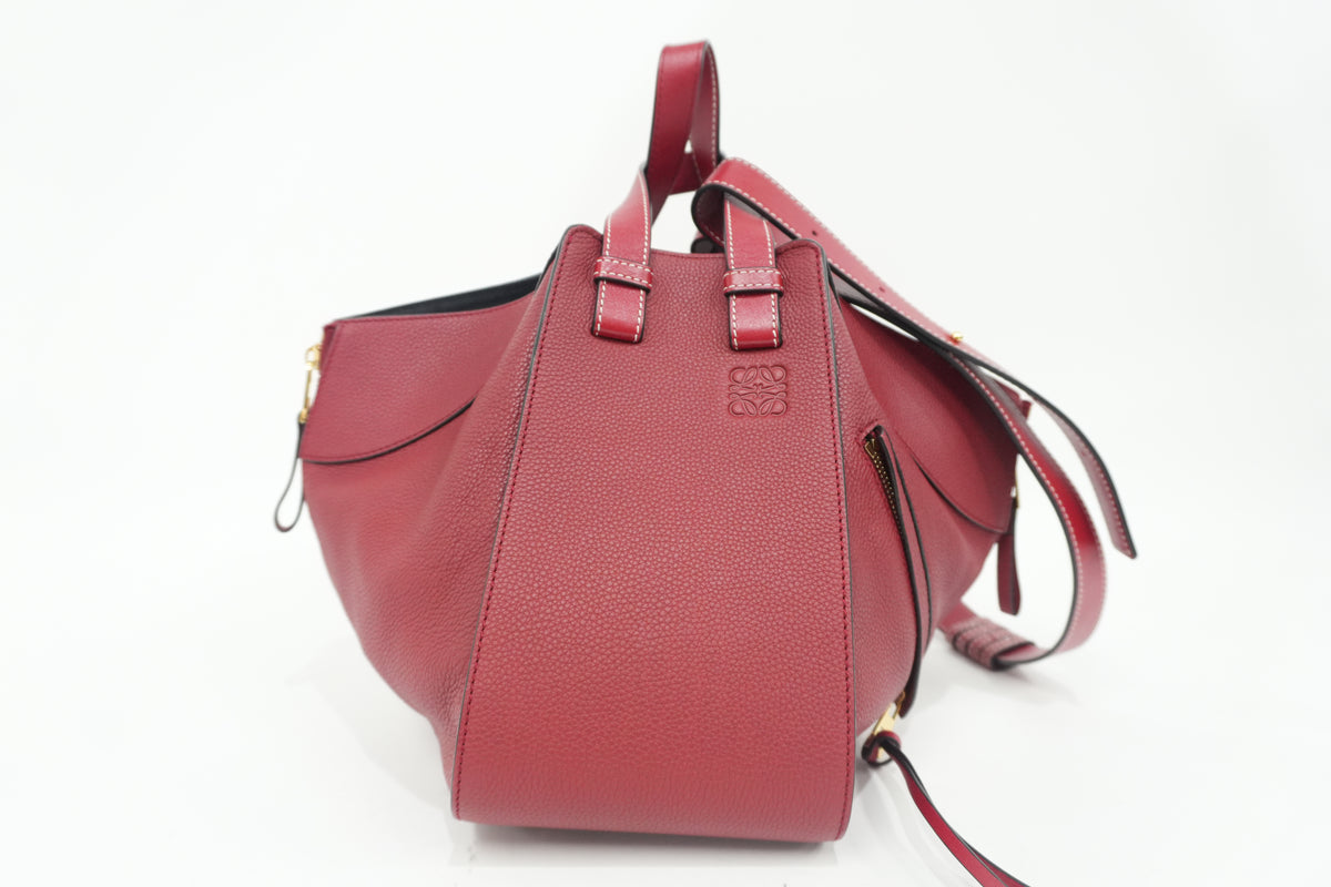 Pre-owned Loewe Hammock Shoulder Bag Red